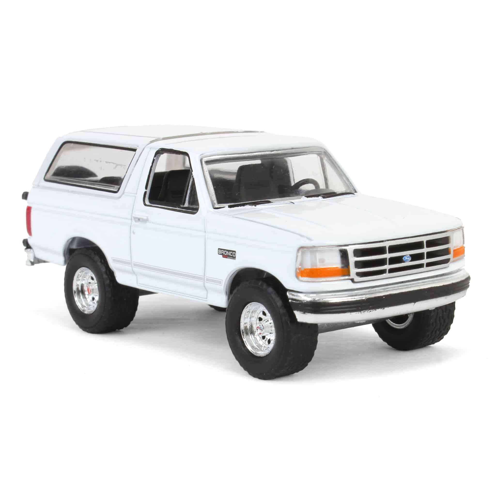 1/64 1993 Ford Bronco XLT, Oxford White, Hobby Exclusive - Image 4