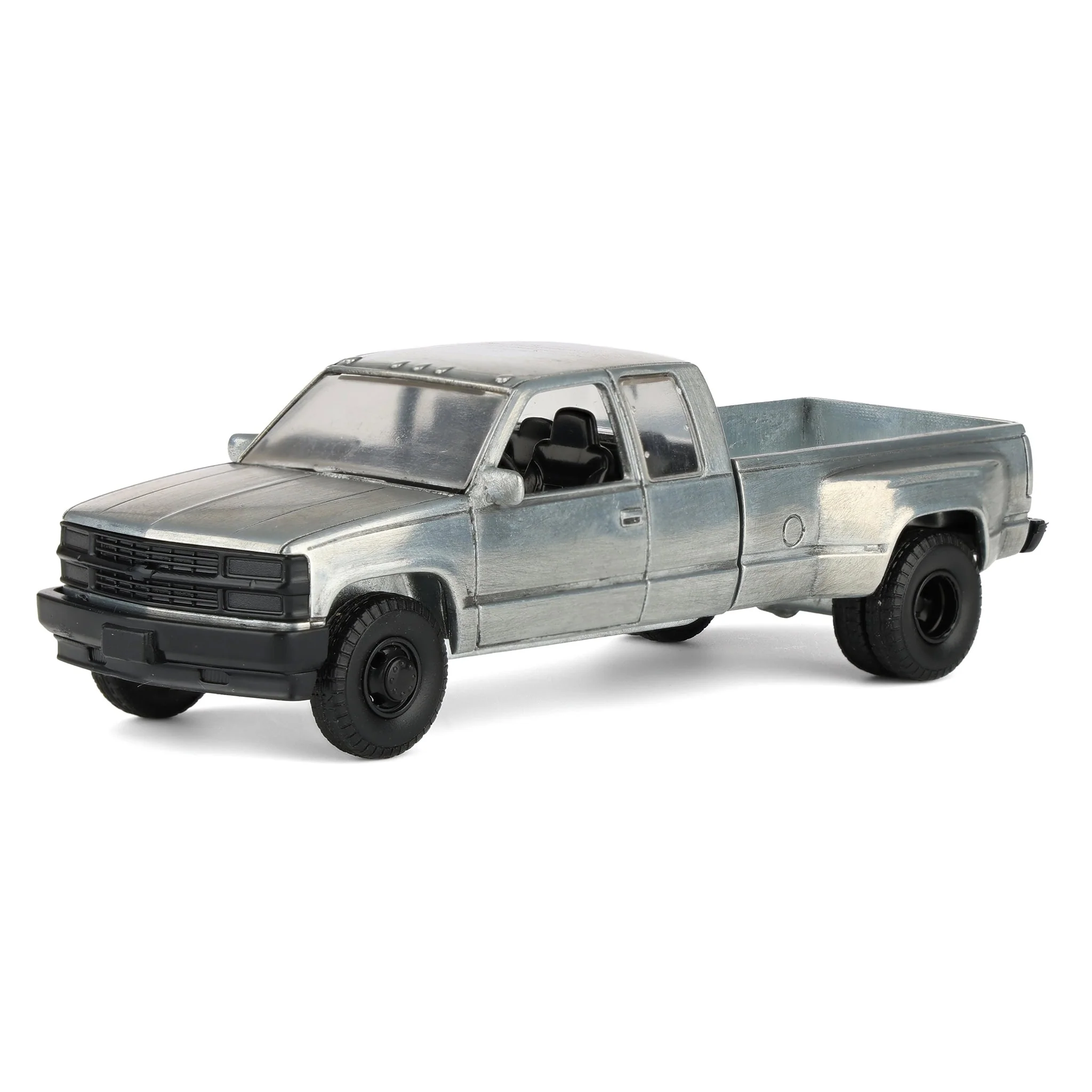 1/64 1998 Chevrolet Silverado 3500 Extended Cab Dually, Olympic White, Outback Toys Exclusive - Image 2