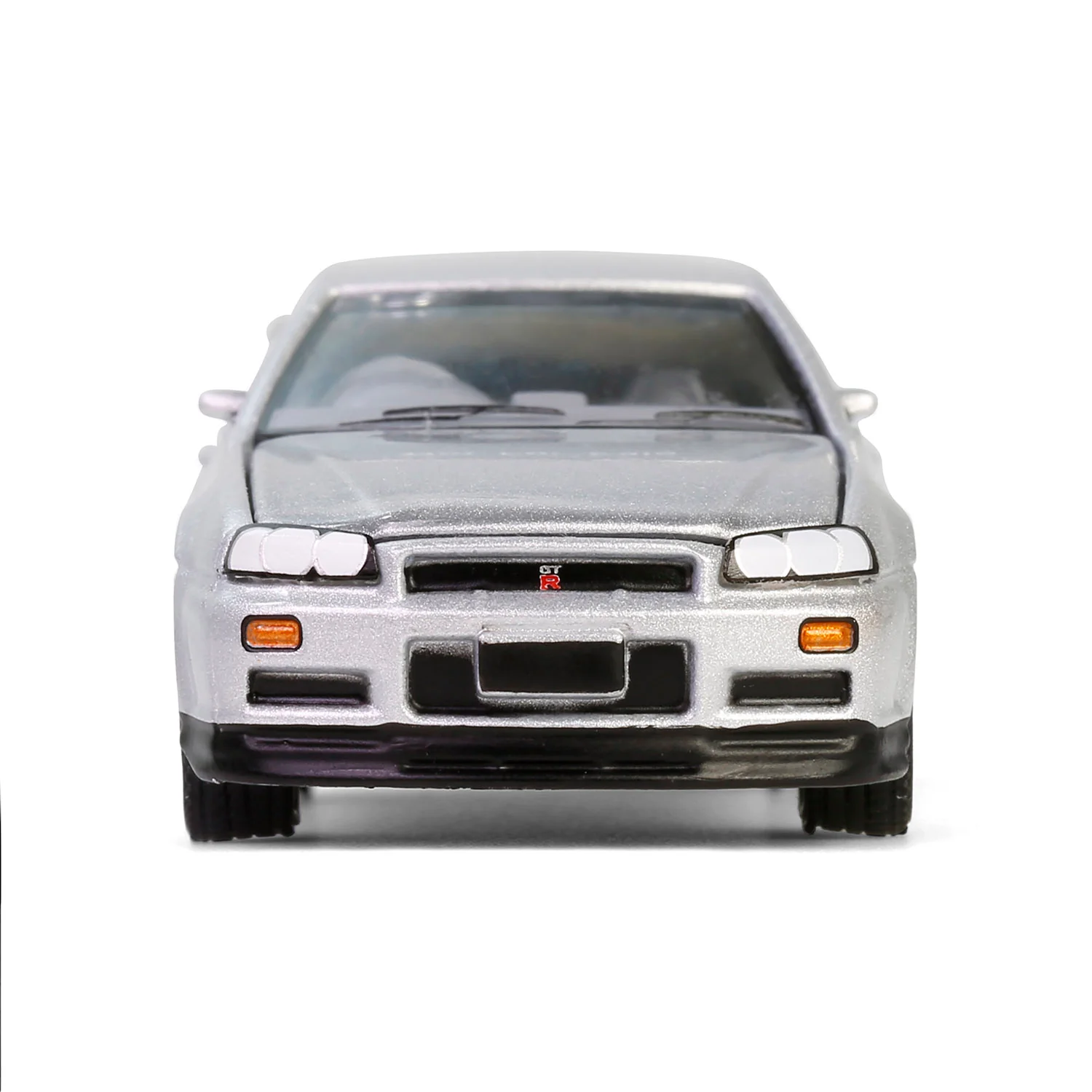 1/64 1999 Nissan Skyline V-Spec R34, Sonic Silver, 25th Anniversary, Anniversary Collection Series 17 - Image 6