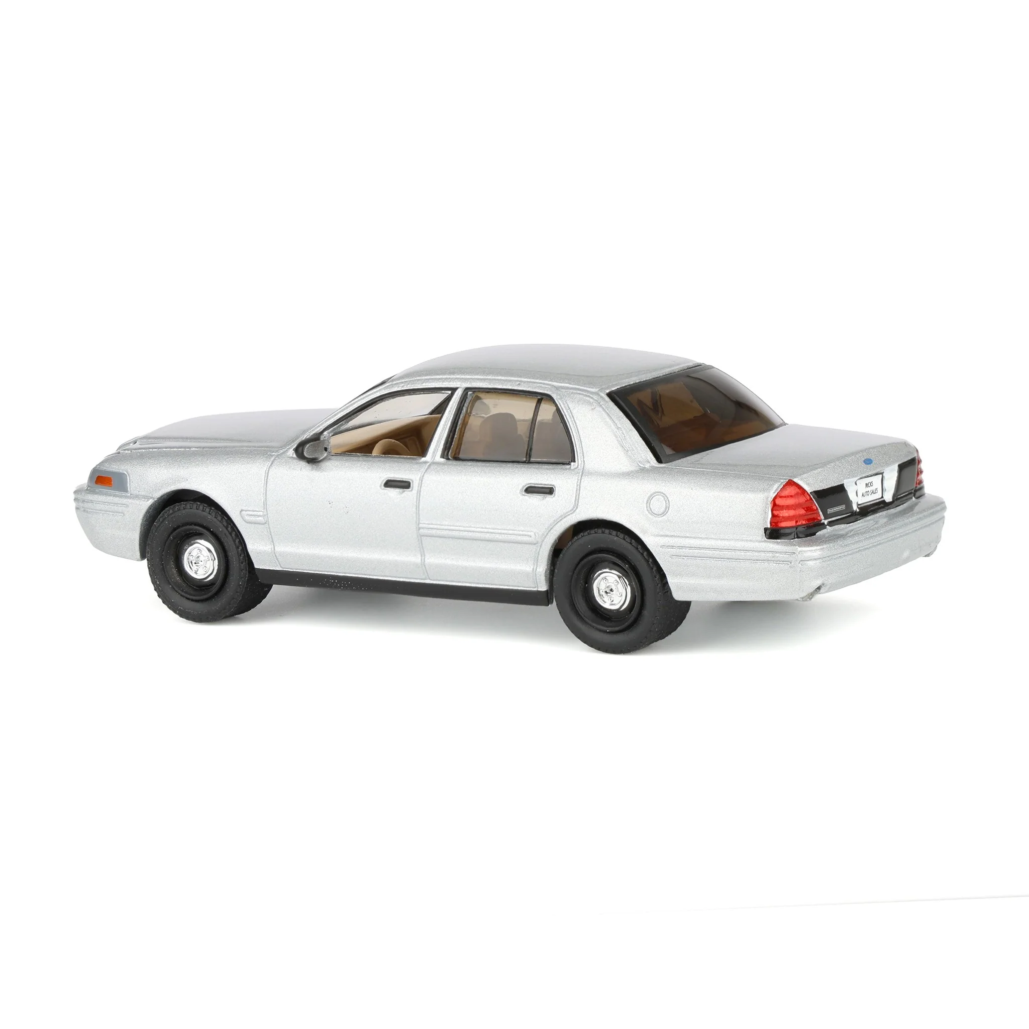 1/64 2005 Ford Crown Victoria Ex-Cop Car, Gold, Rick's Auto Sales Series 2 by GreenLight Collectibles - Image 4