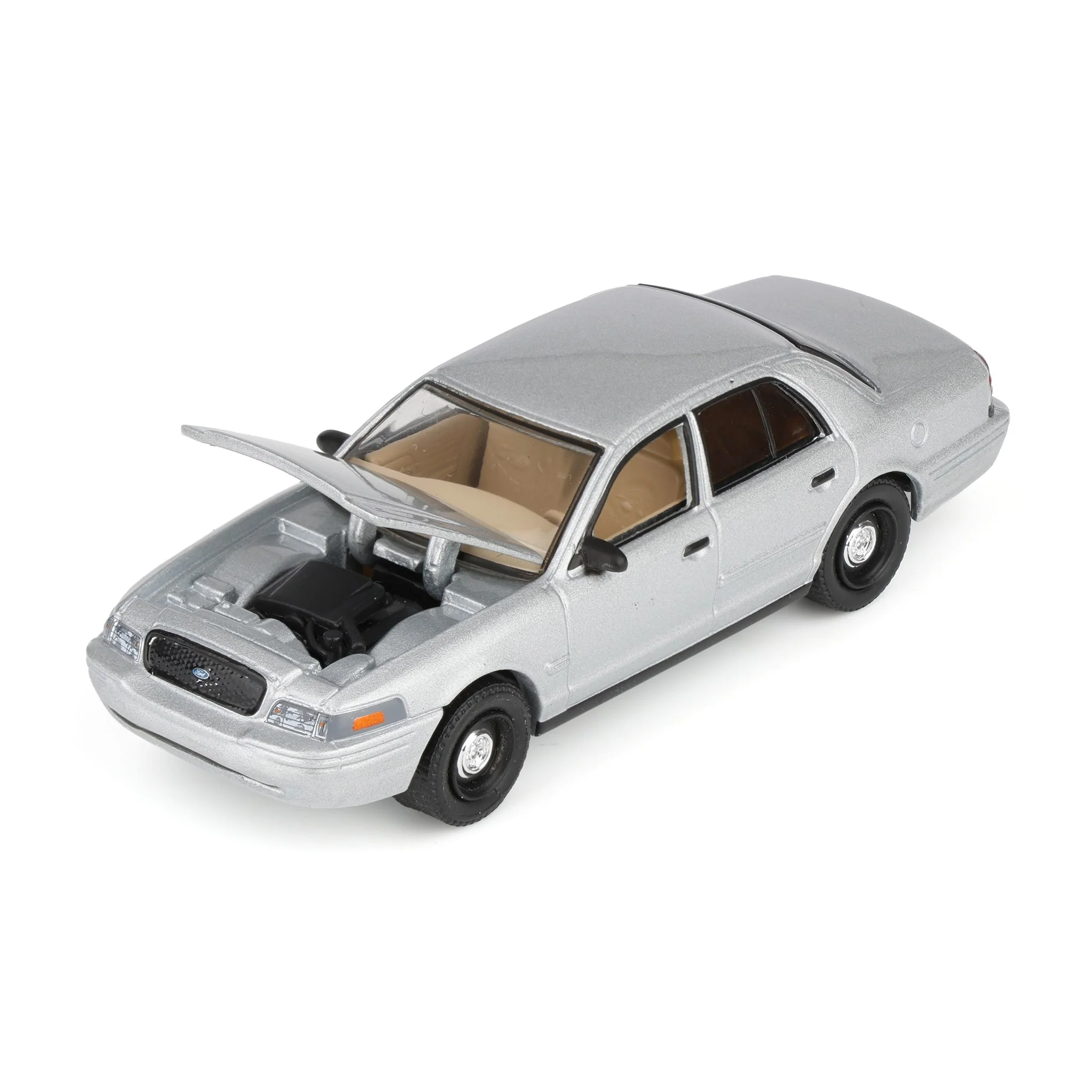 1/64 2005 Ford Crown Victoria Ex-Cop Car, Gold, Rick's Auto Sales Series 2 by GreenLight Collectibles - Image 6