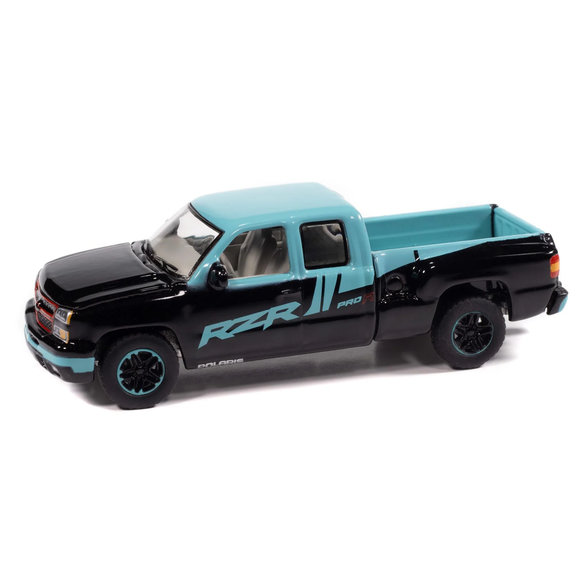 1/64 2006 Chevrolet Silverado Extended Cab Pickup Truck with Polaris Decoration by Big Country