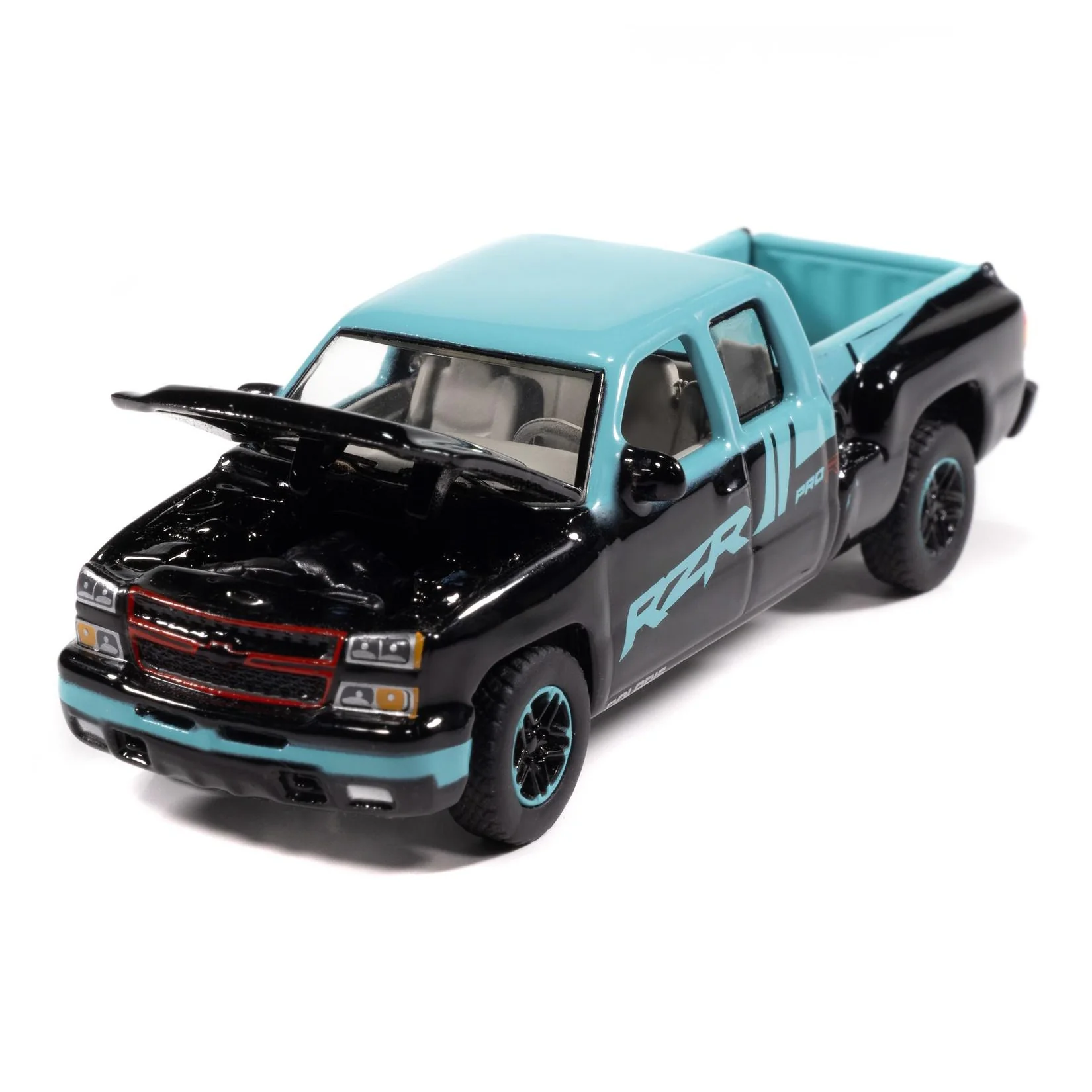 1/64 2006 Chevrolet Silverado Extended Cab Pickup Truck with Polaris Decoration by Big Country - Image 2