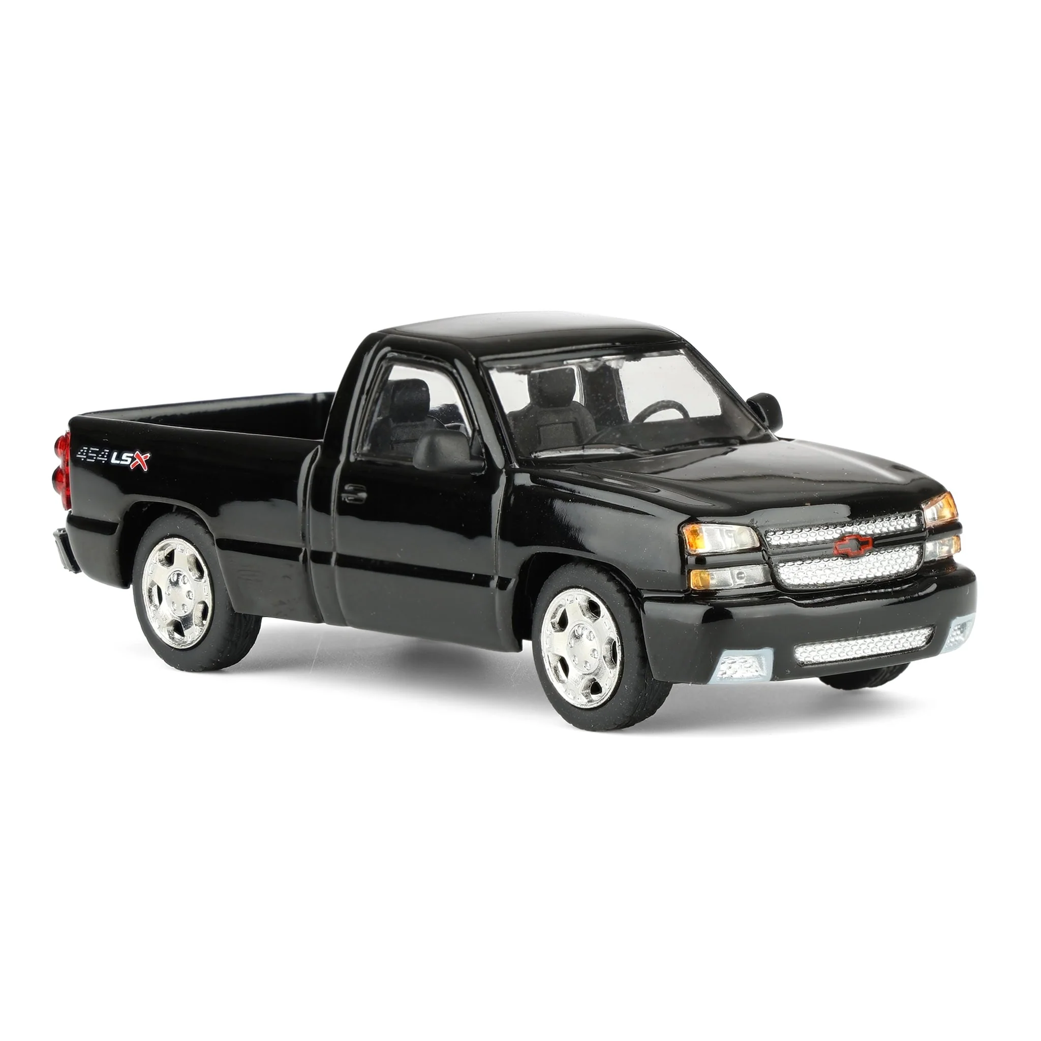 1/64 2006 Chevrolet Silverado SS Single Cab Pickup Truck, Onyx Black, PARA64 - Image 2