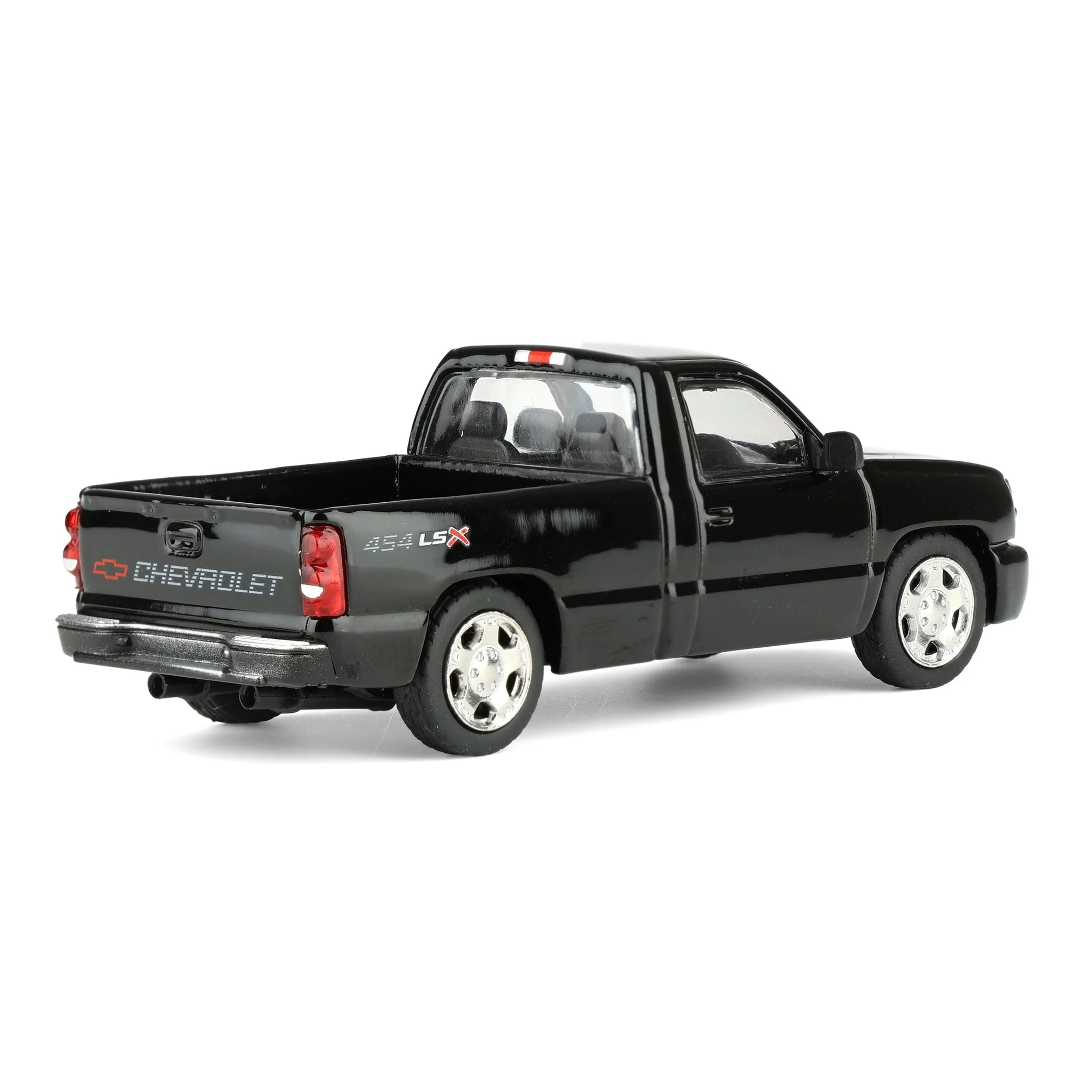 1/64 2006 Chevrolet Silverado SS Single Cab Pickup Truck, Onyx Black, PARA64 - Image 3