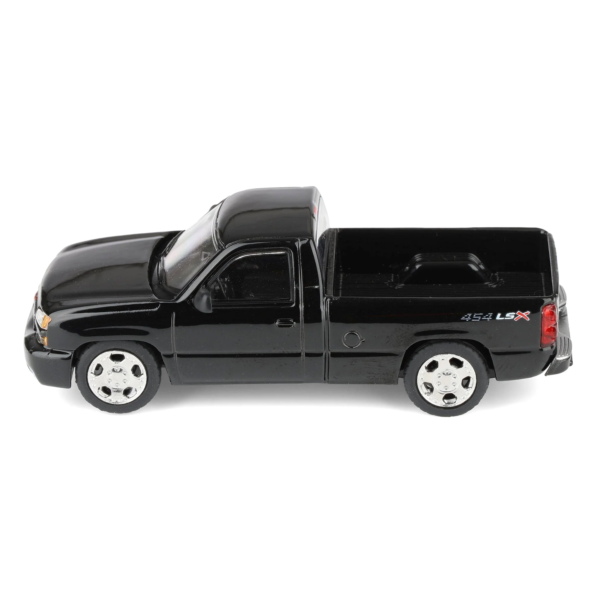 1/64 2006 Chevrolet Silverado SS Single Cab Pickup Truck, Onyx Black, PARA64 - Image 5