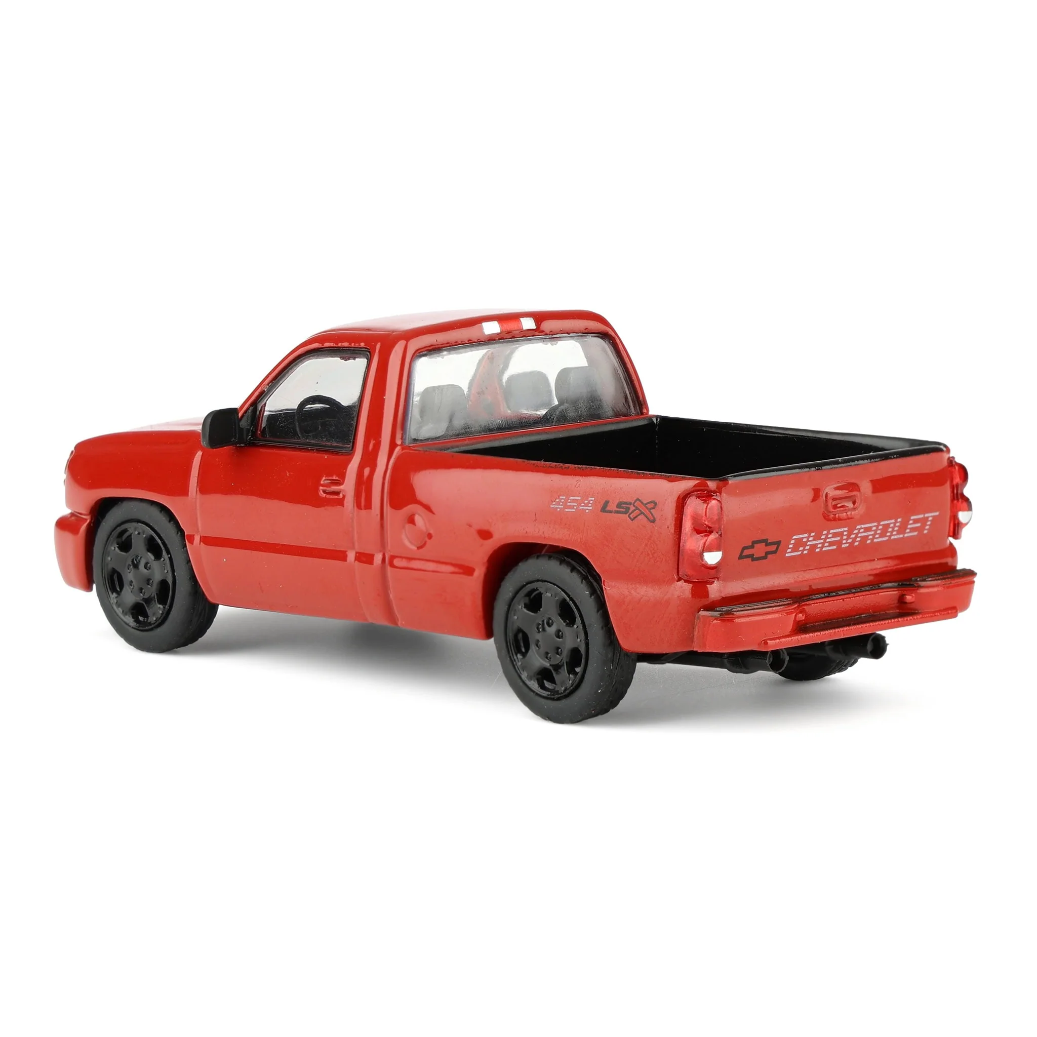 1/64 2006 Chevrolet Silverado SS Single Cab Pickup Truck, Victory Red, PARA64 - Image 4