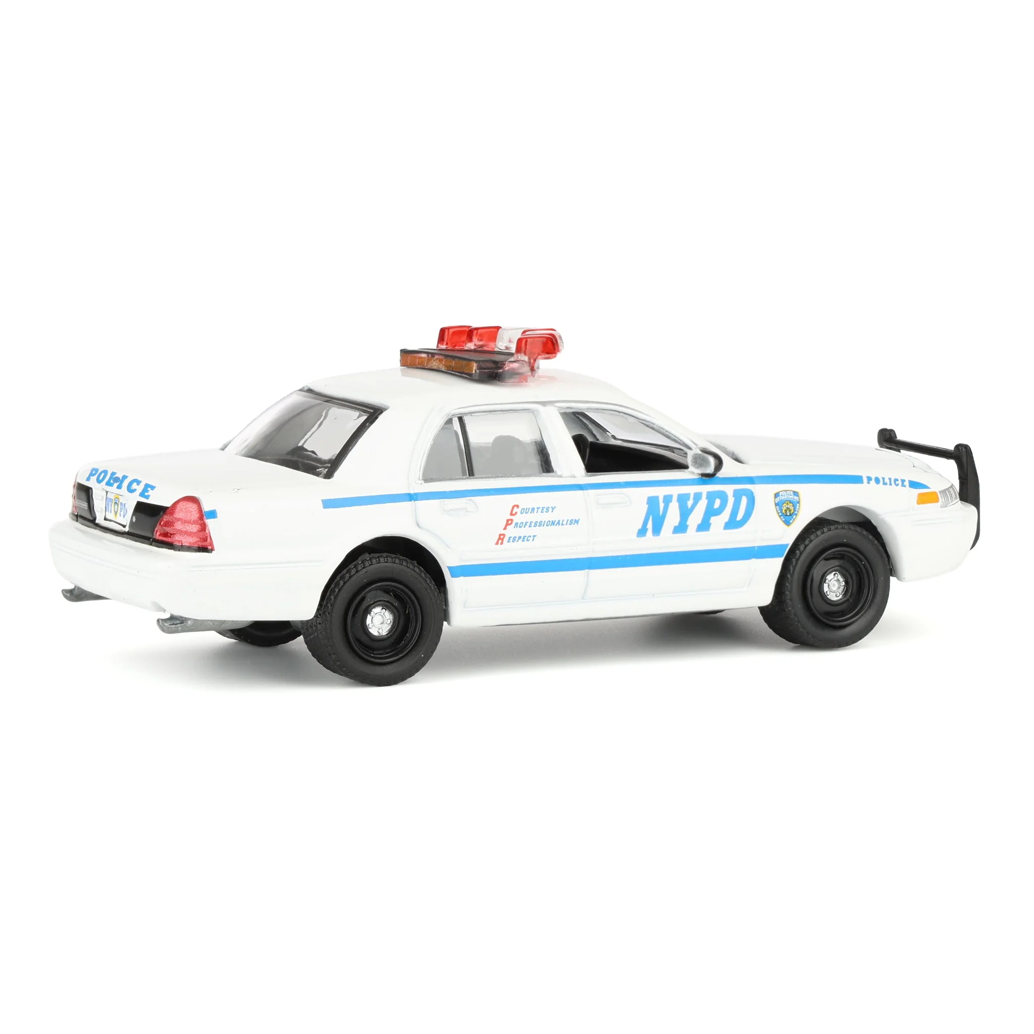 1/64 2011 Ford Crown Victoria Police Interceptor, NYPD, Squad Number Decal Sheet - Image 3