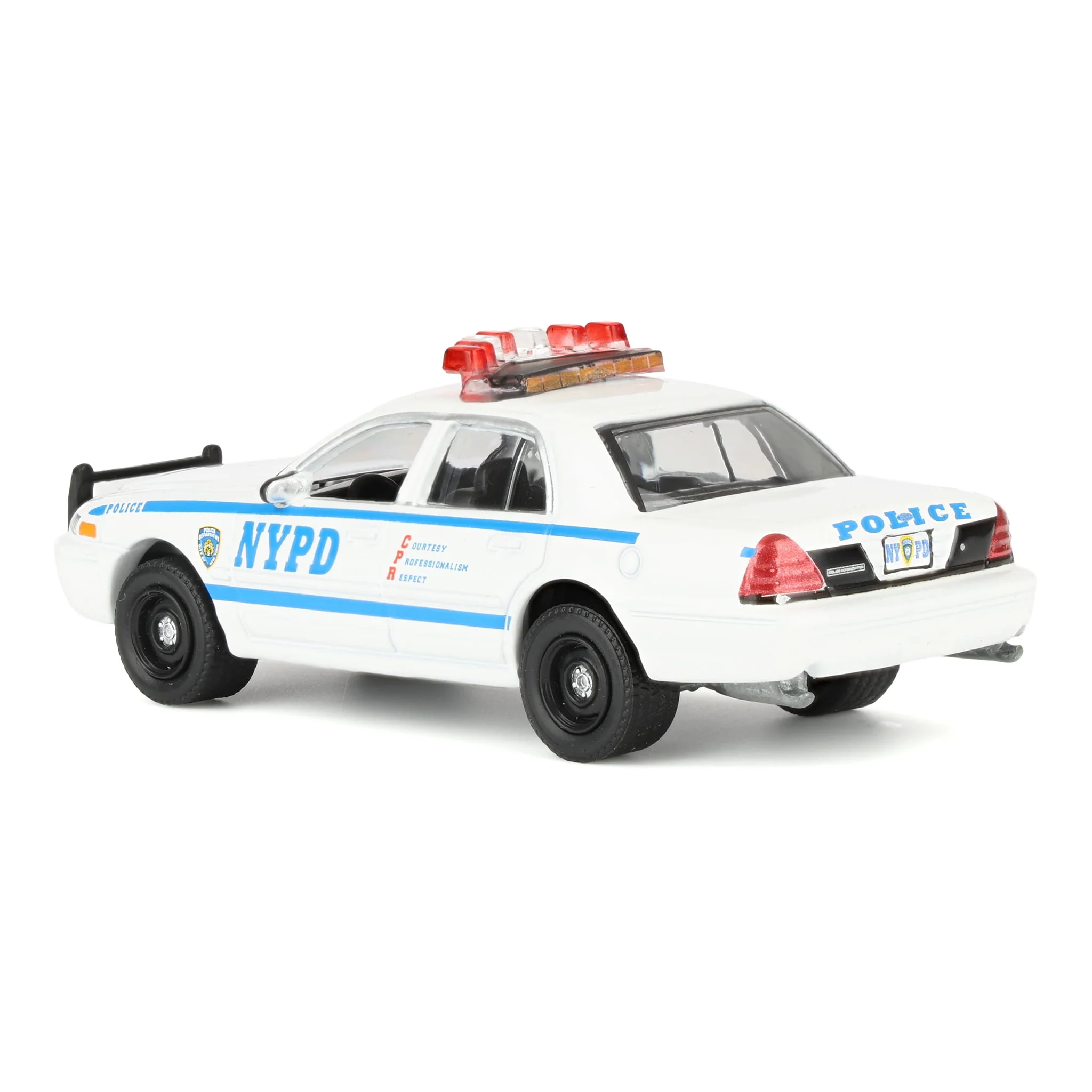 1/64 2011 Ford Crown Victoria Police Interceptor, NYPD, Squad Number Decal Sheet - Image 4