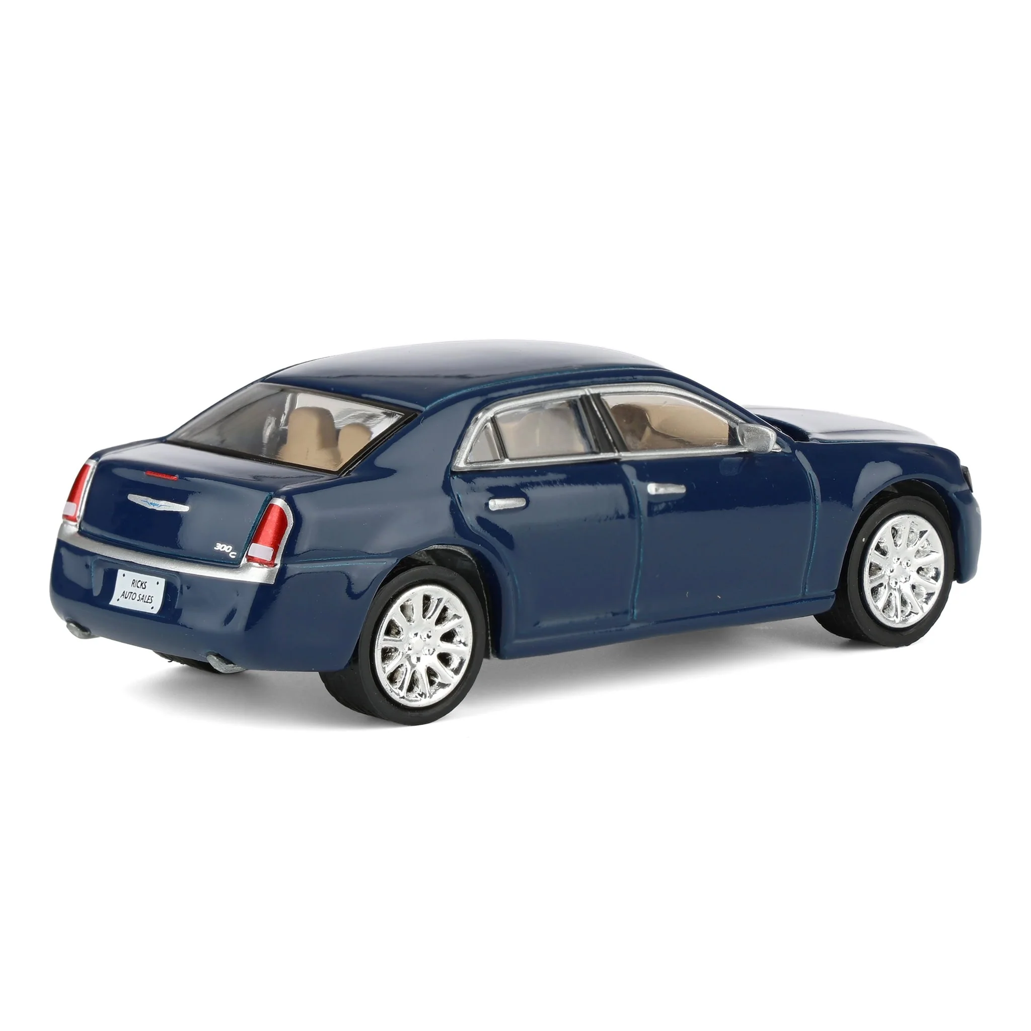 1/64 2013 Chrysler 300C, Blue, Rick's Auto Sales, LP Diecast Exclusive - Image 3
