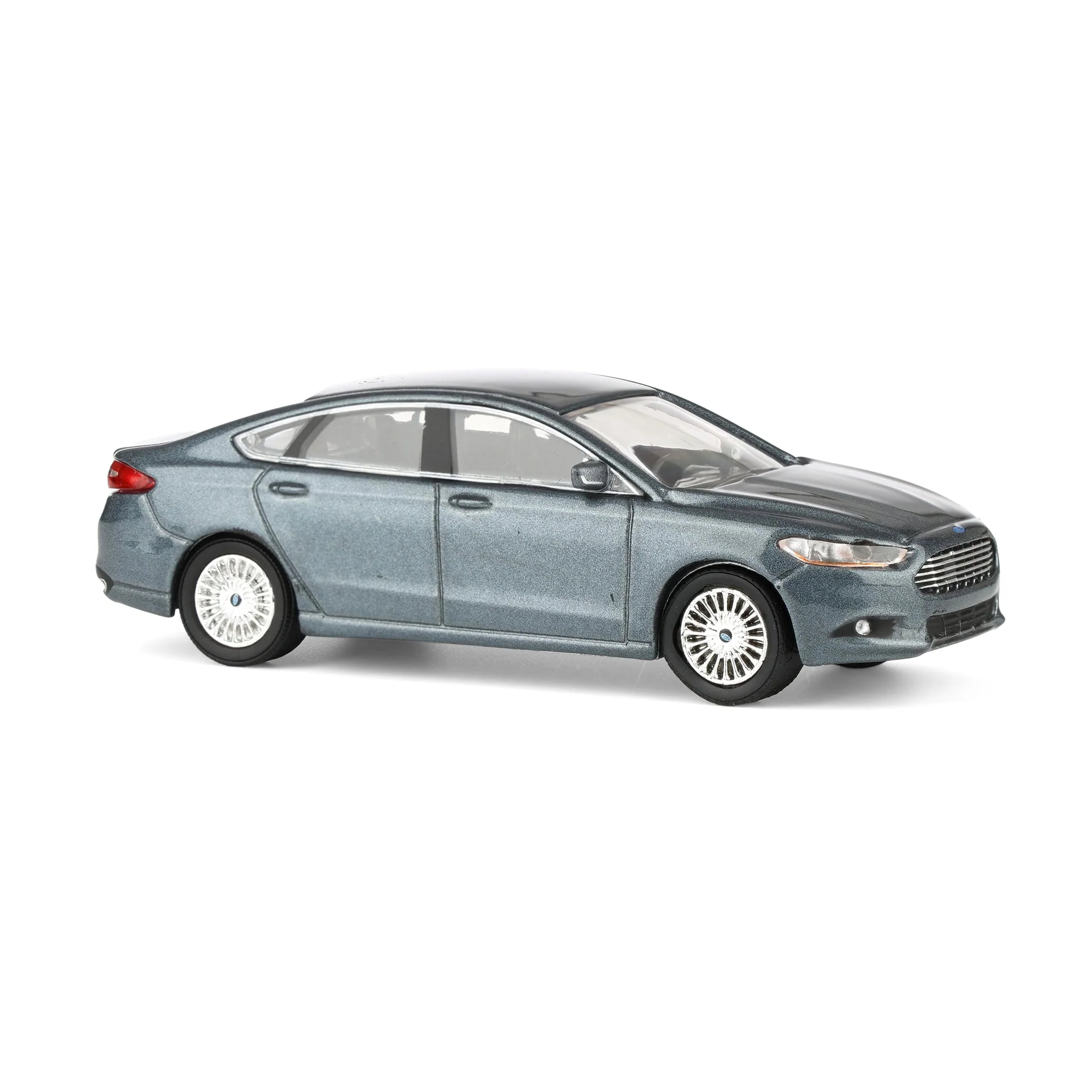 1/64 2013 Ford Fusion SE, Gray, Rick's Auto Sales, LP Diecast Exclusive - Image 2