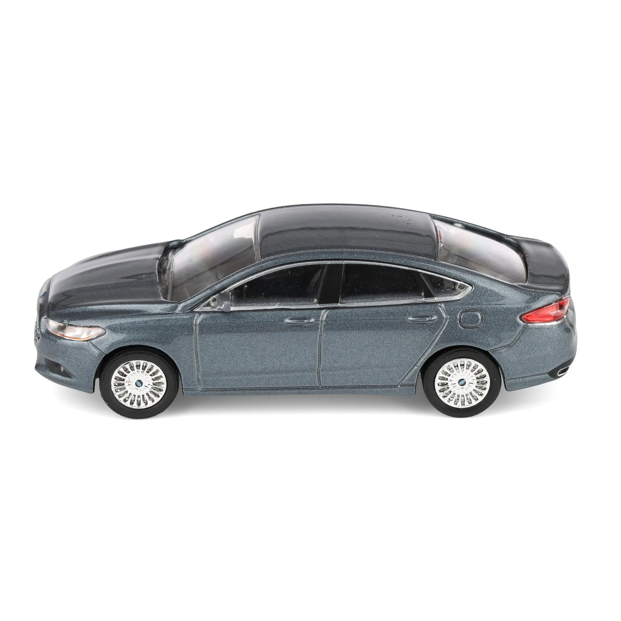1/64 2013 Ford Fusion SE, Gray, Rick's Auto Sales, LP Diecast Exclusive - Image 5