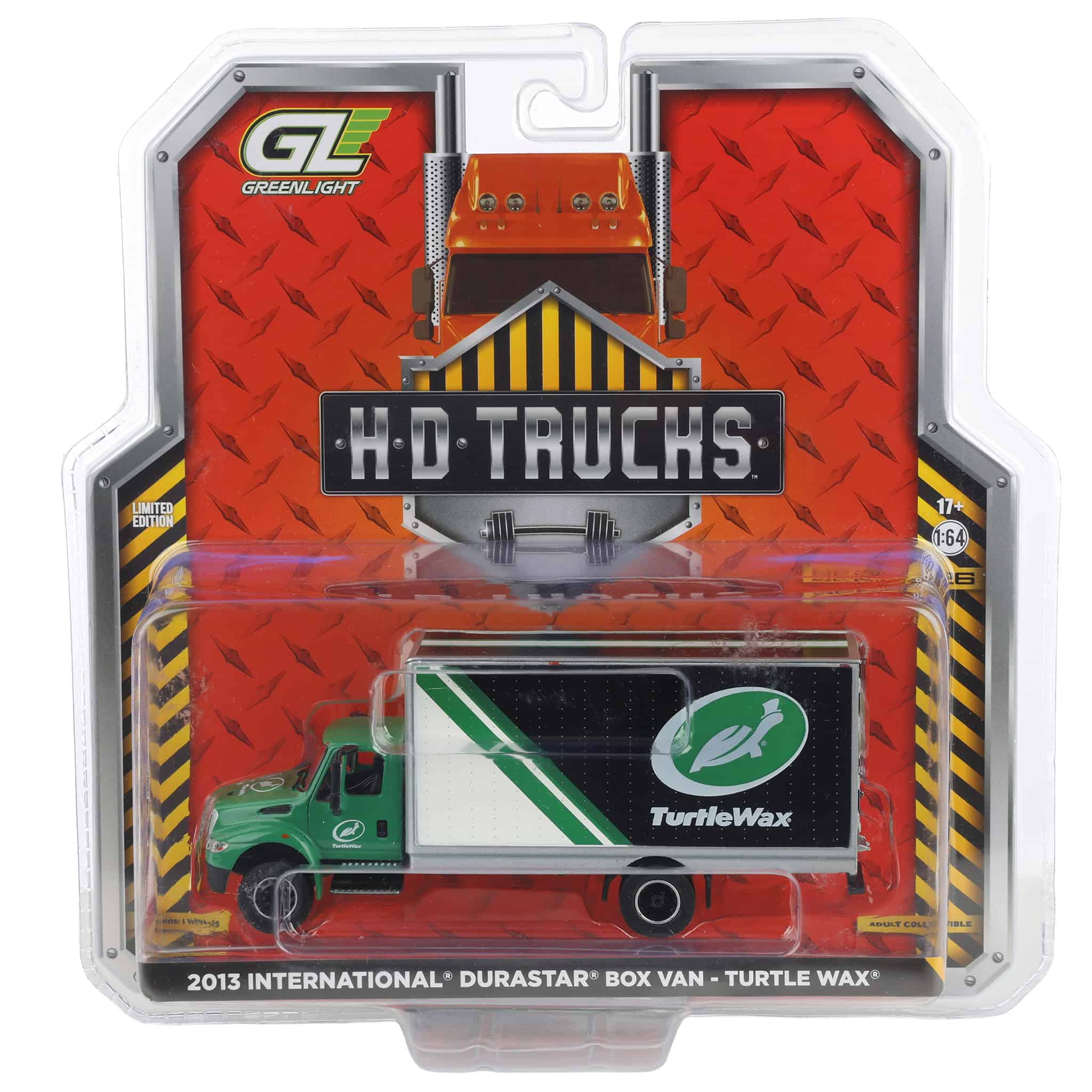 1/64 2013 International Durastar Box Van, Turtle Wax, H.D. Trucks Series 26 - Image 8