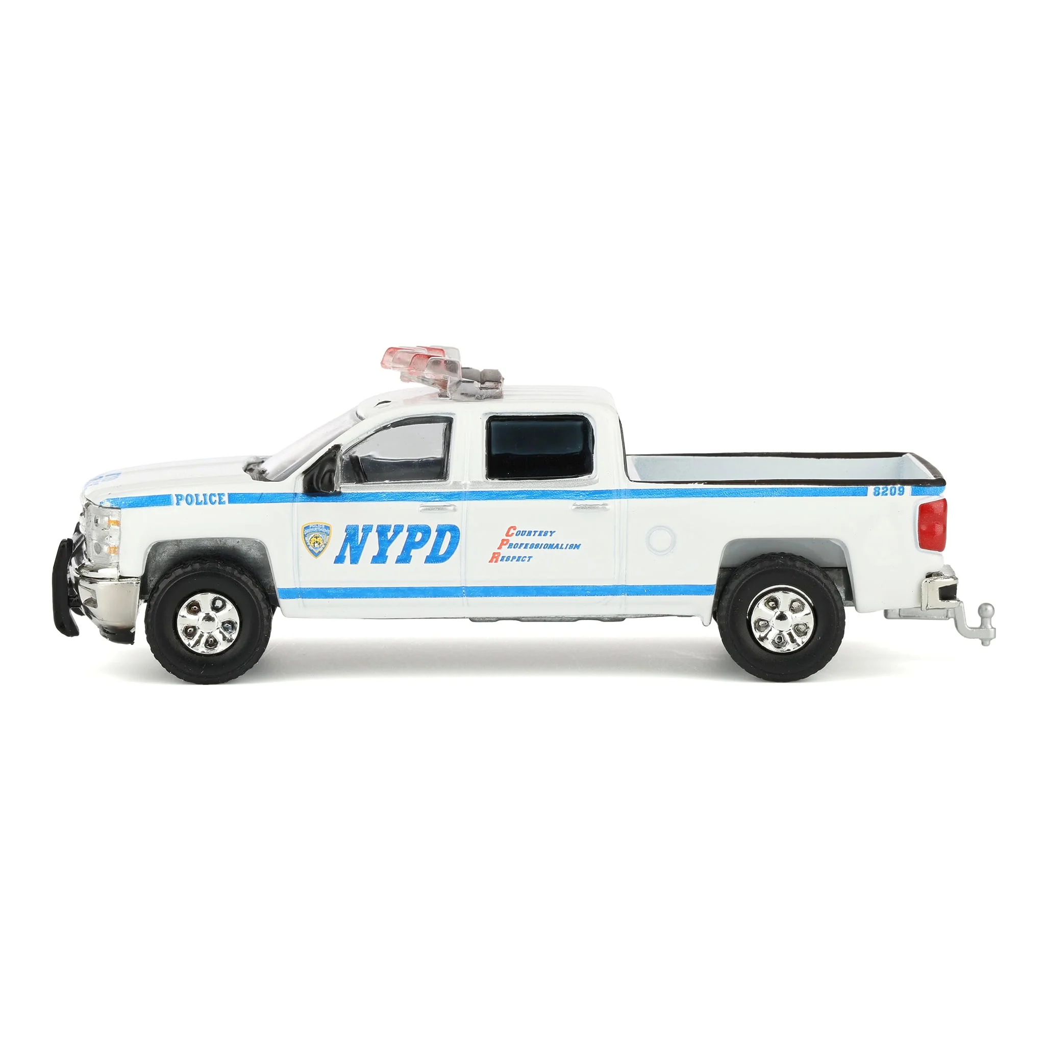 1/64 2015 Chevrolet Silverado by GreenLight Collectibles, New York City Police Dept (NYPD) - Image 5
