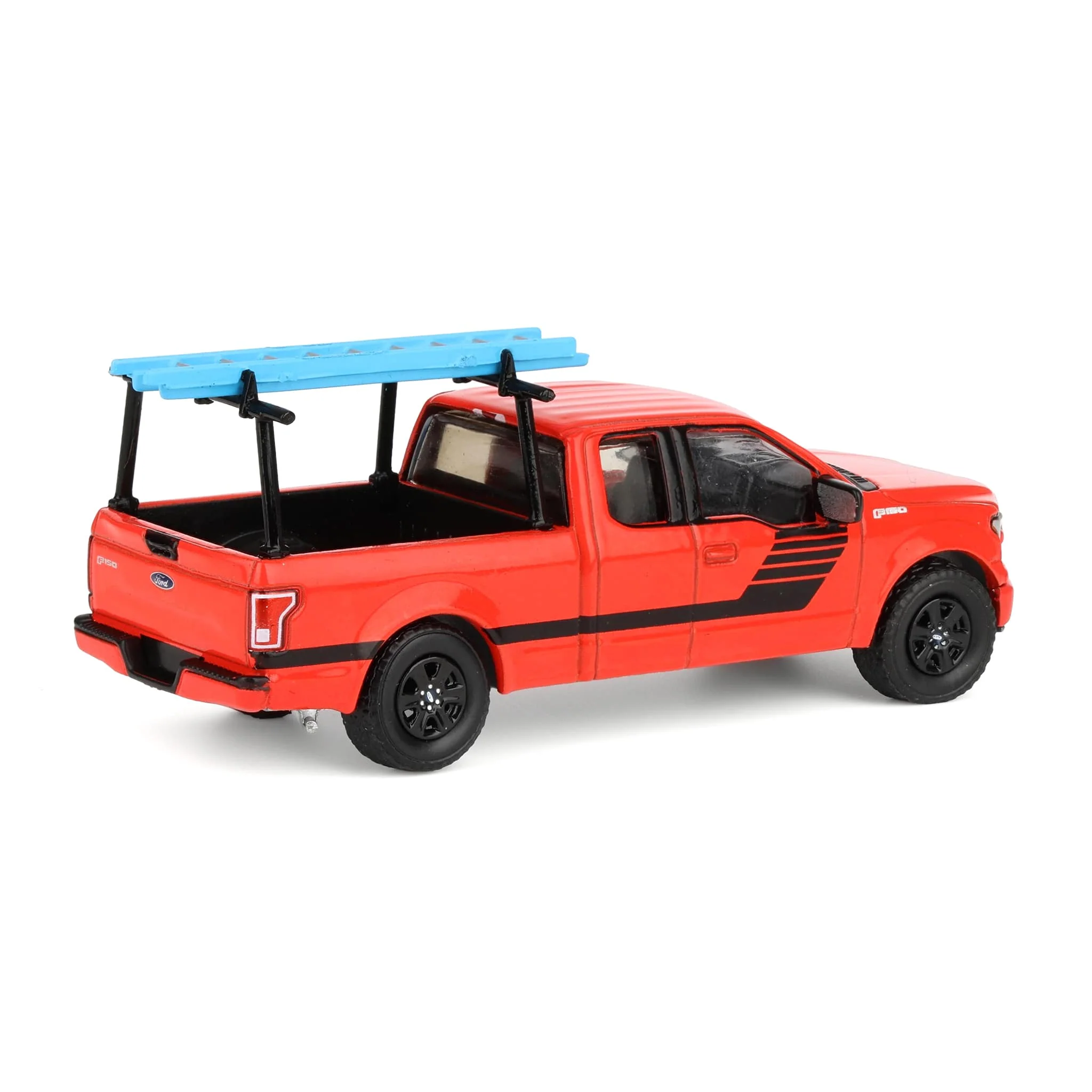 1/64 2015 Ford F-150 with Ladder Rack, Red, Down on the Farm Series 11 - Image 3
