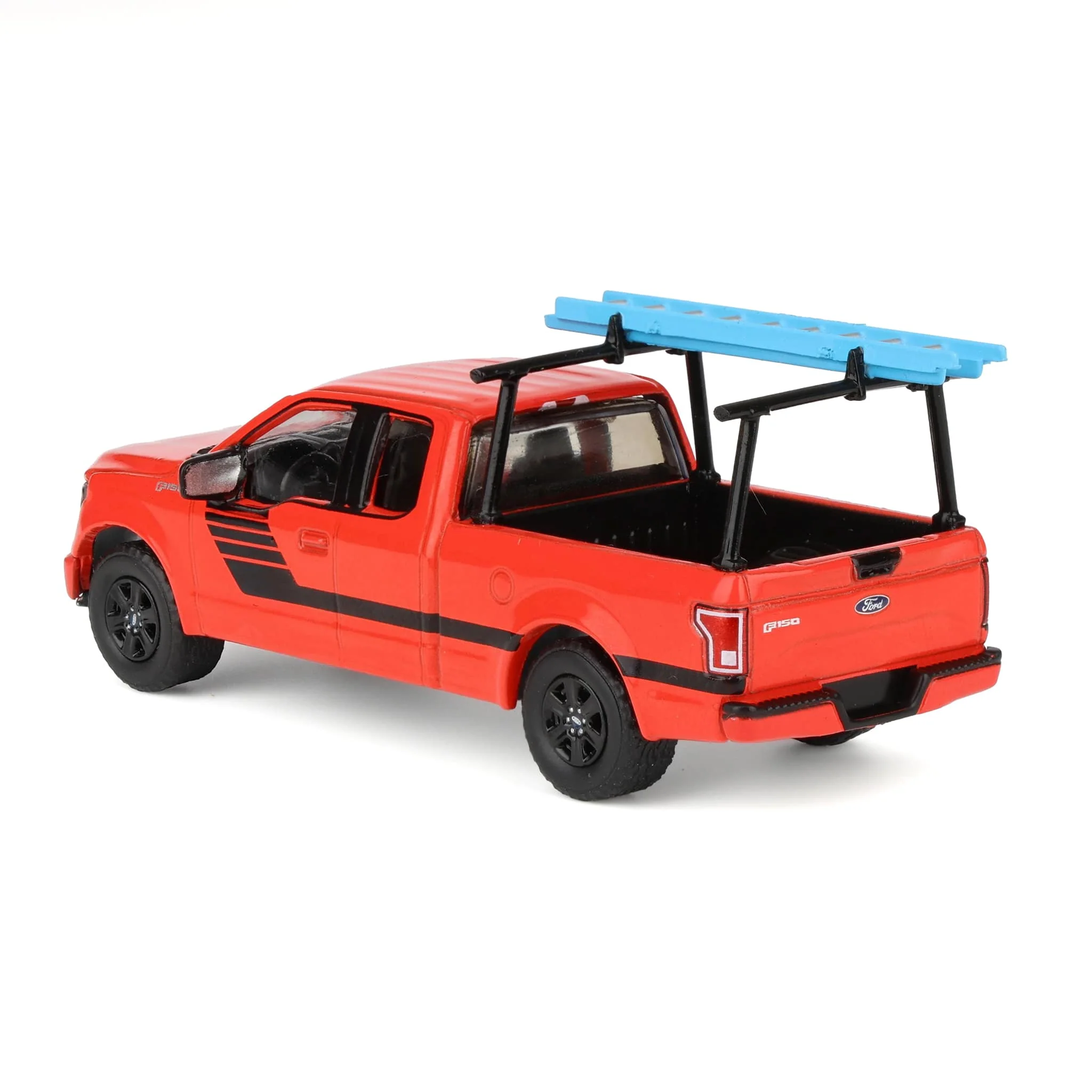 1/64 2015 Ford F-150 with Ladder Rack, Red, Down on the Farm Series 11 - Image 4