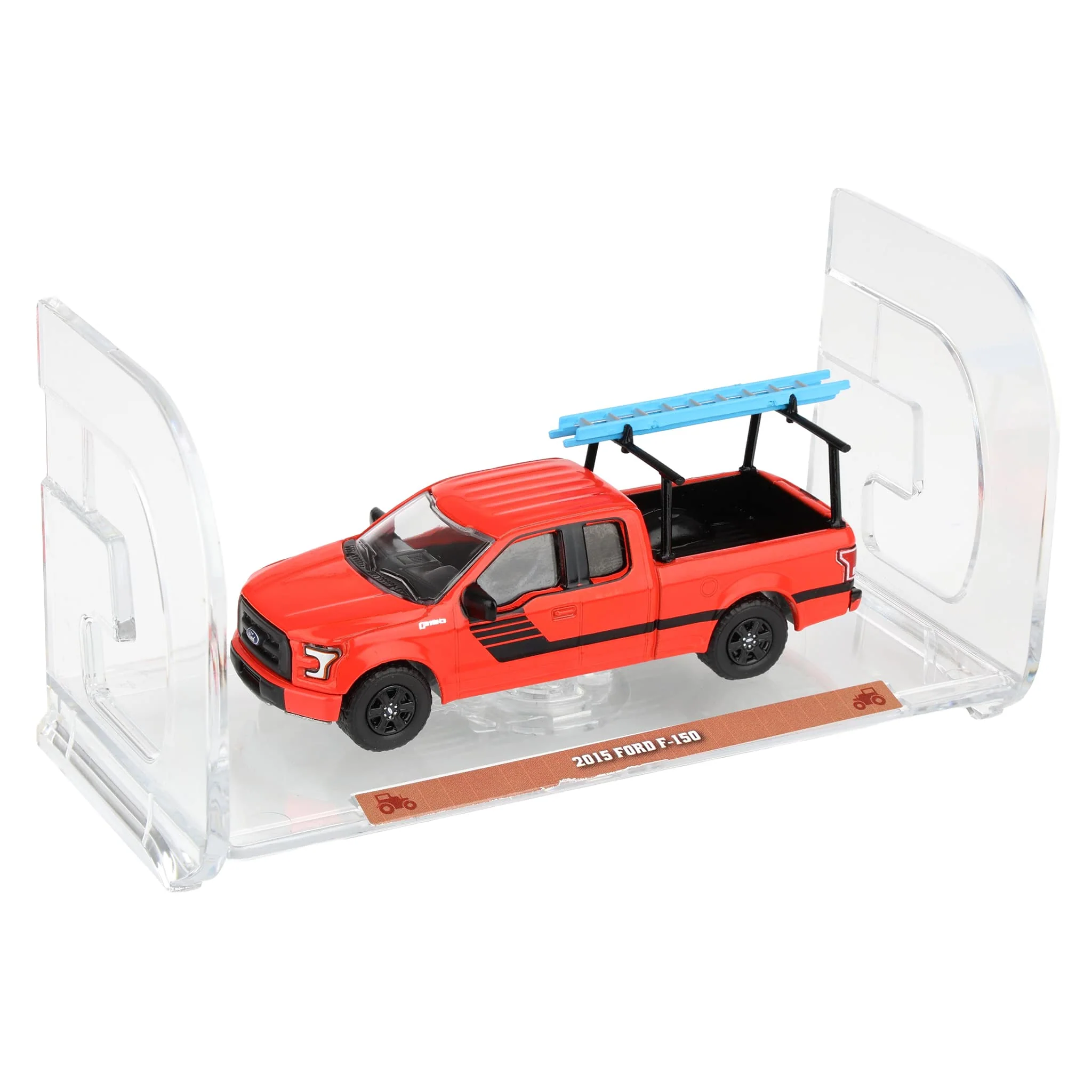 1/64 2015 Ford F-150 with Ladder Rack, Red, Down on the Farm Series 11 - Image 6