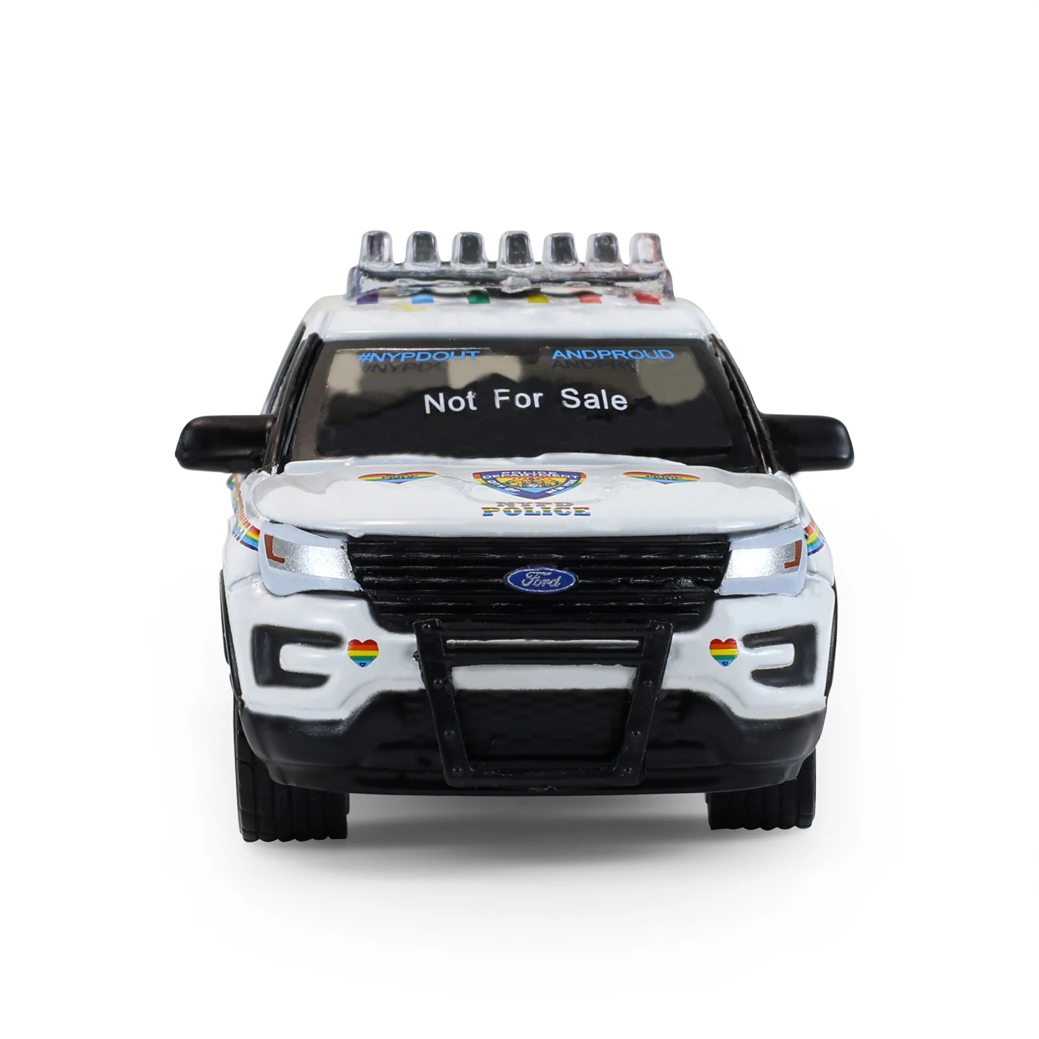1/64 2016 Ford Explorer, NYPD Pride Livery, Hot Pursuit Series 47 - Image 5