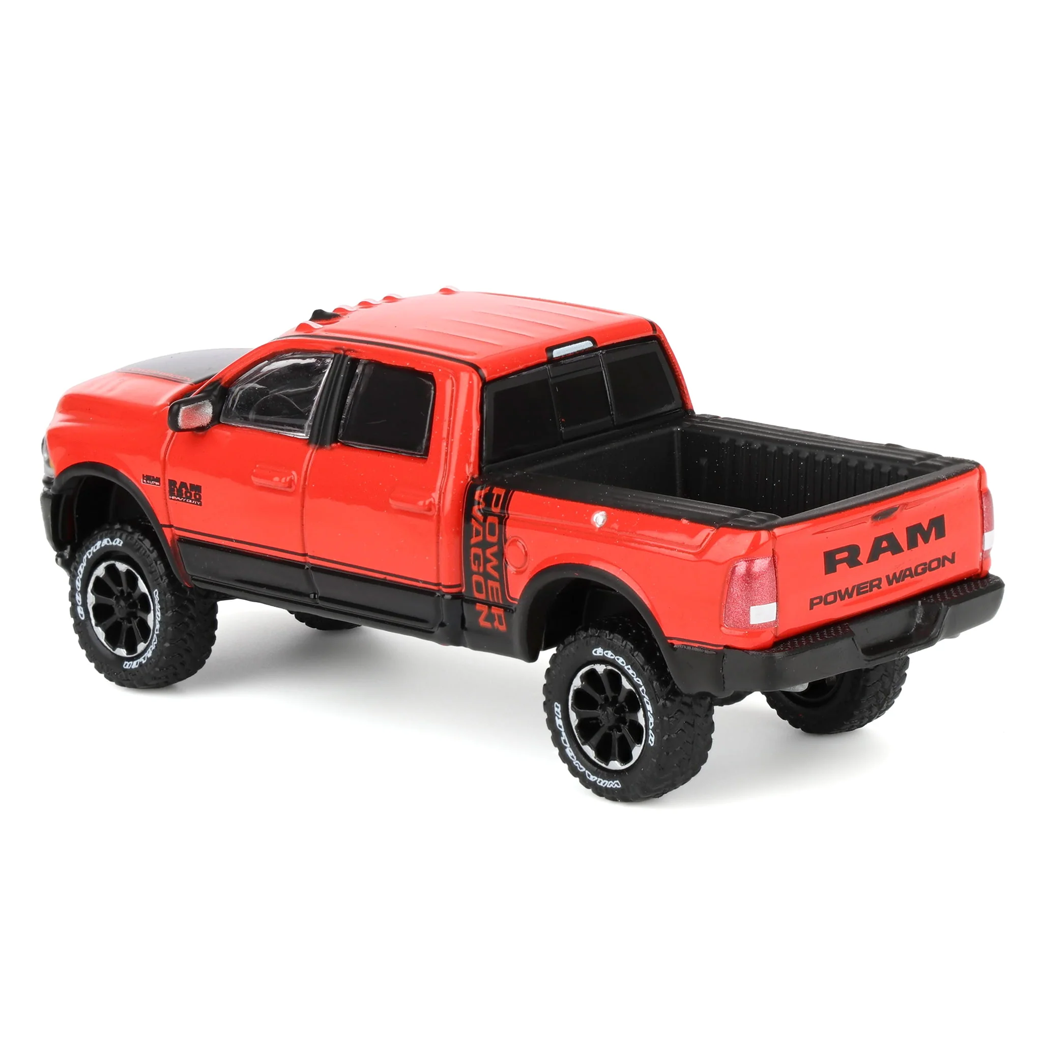 1/64 2017 Ram 2500 Flame Red Power Wagon - Image 4
