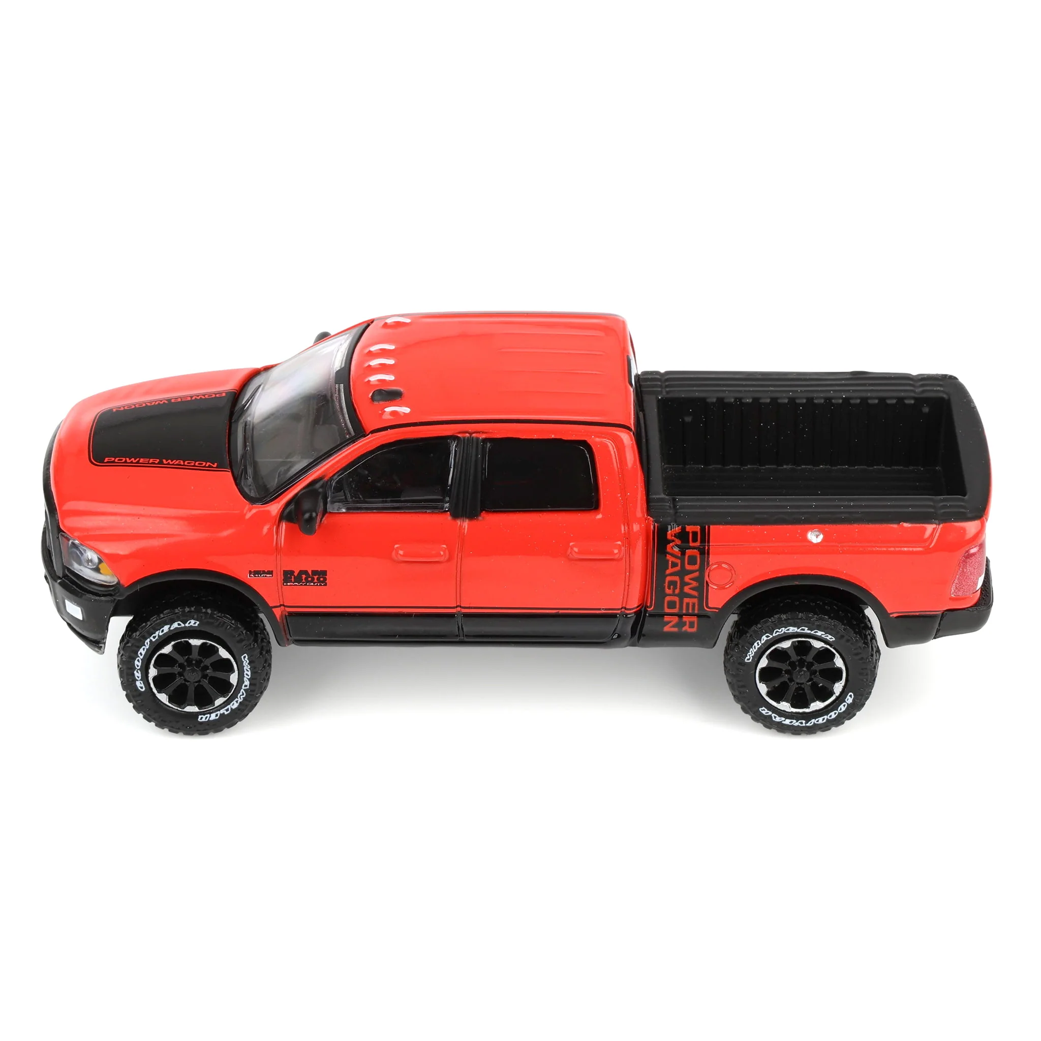 1/64 2017 Ram 2500 Flame Red Power Wagon - Image 5