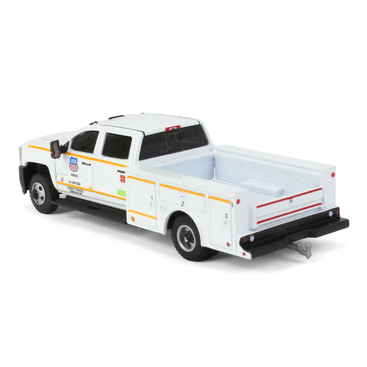 1/64 2018 Chevrolet Silverado 3500 Service Bed, Union Pacific Maintenance, Dually Drivers 11 - Image 4