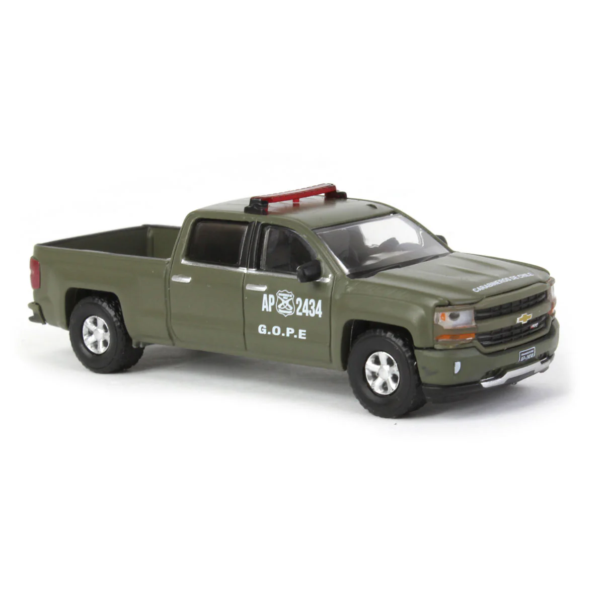 1/64 2018 Chevrolet Silverado Z71 Carabineros de Chile Police, GOPE - Image 2