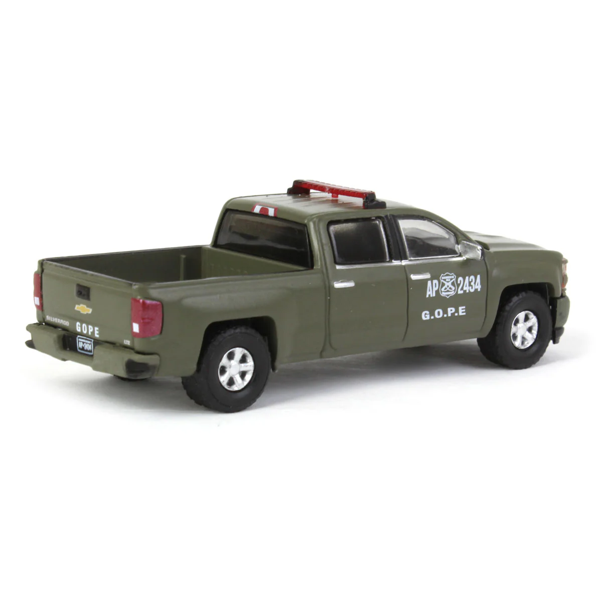 1/64 2018 Chevrolet Silverado Z71 Carabineros de Chile Police, GOPE - Image 3