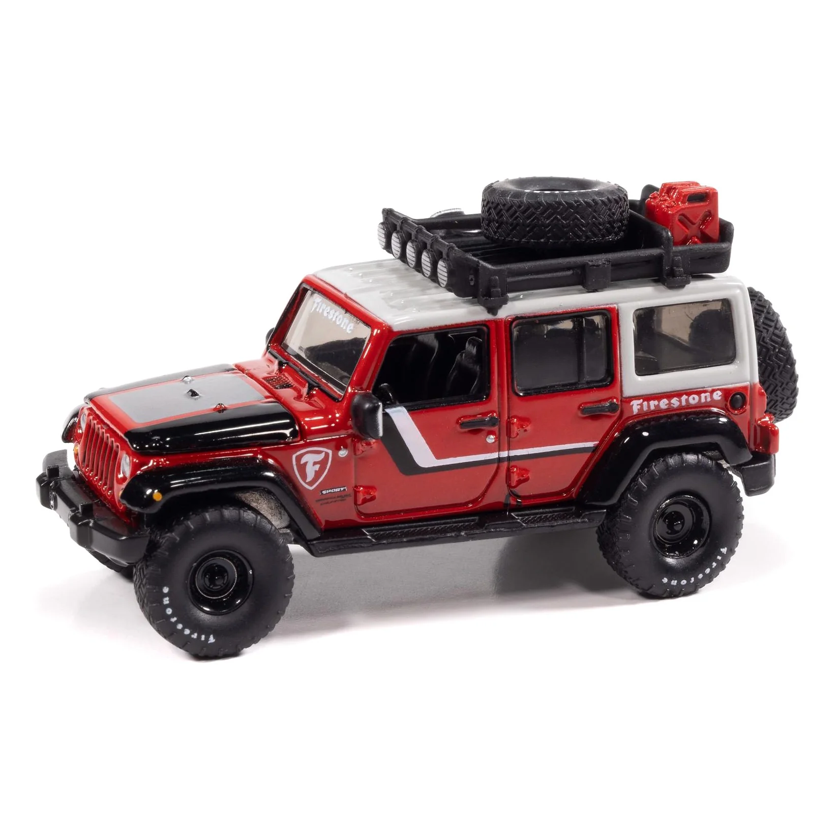 1/64 2018 Jeep Wrangler Firestone Field Agent SUV by Big Country