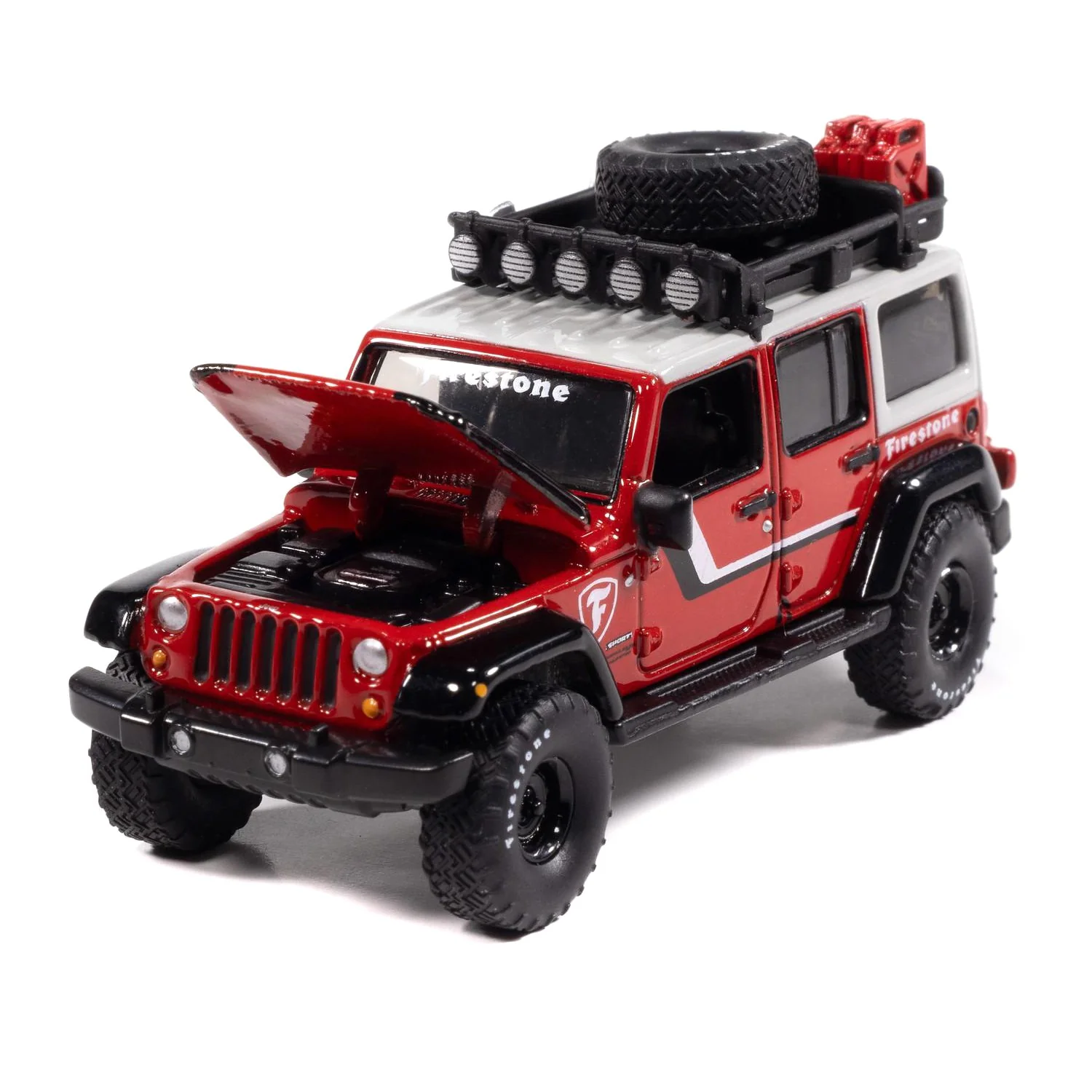 1/64 2018 Jeep Wrangler Firestone Field Agent SUV by Big Country - Image 2