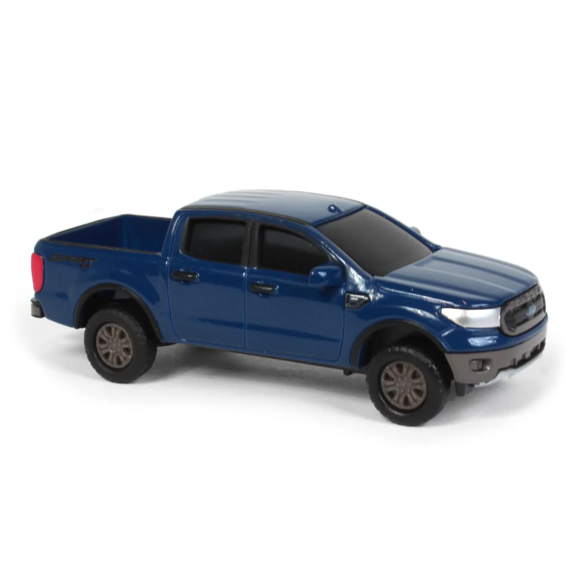 1/64 2019 Blue Ford Ranger XLT Sport - Image 2