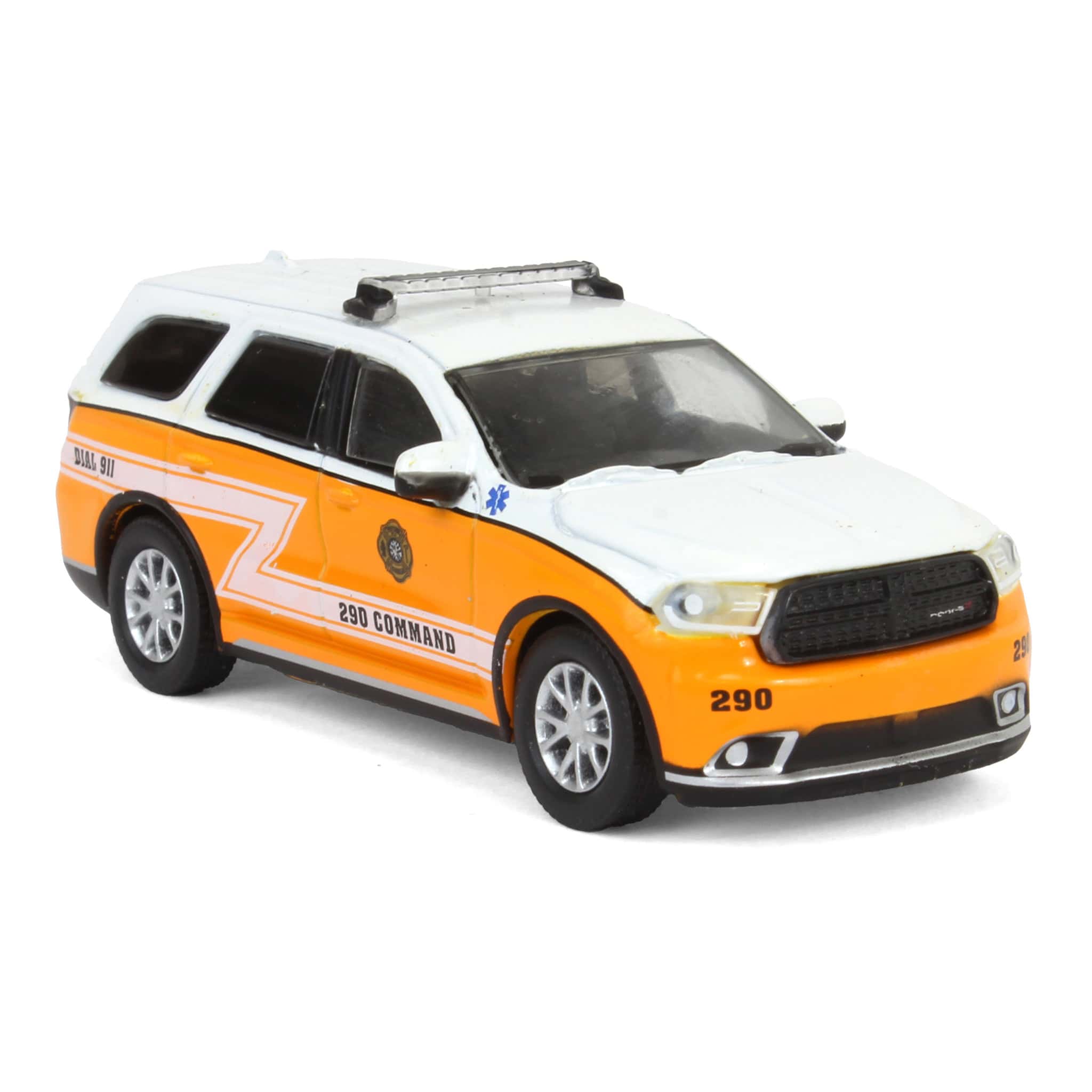 1/64 2019 Dodge Durango West Deer Township Paramedic 290 Command Gibsonia PA, First Responders Series 1 - Image 2