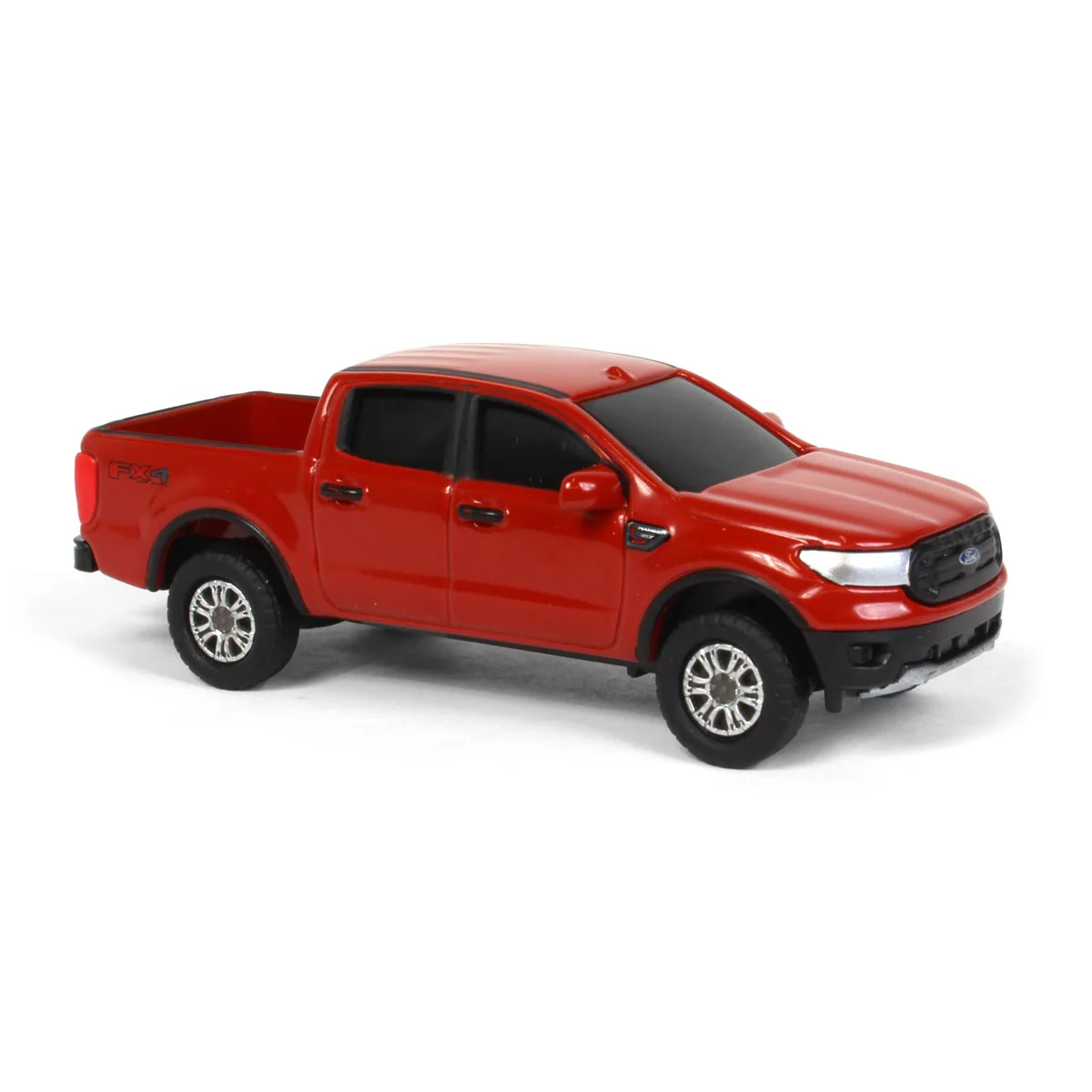 1/64 2019 Red Ford Ranger XLT FX4 Off Road - Image 2