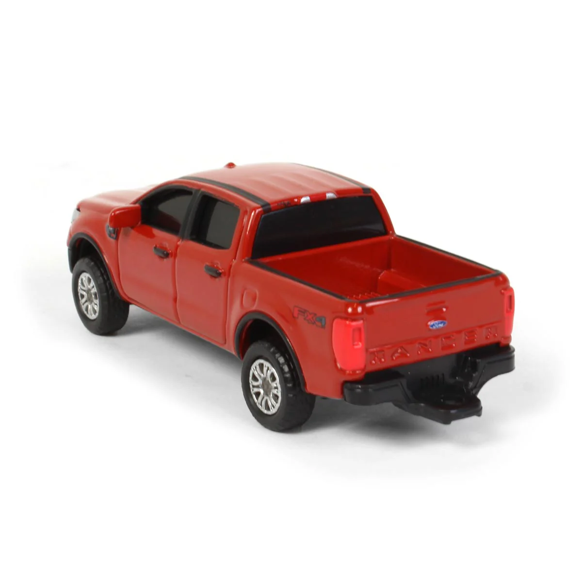 1/64 2019 Red Ford Ranger XLT FX4 Off Road - Image 4