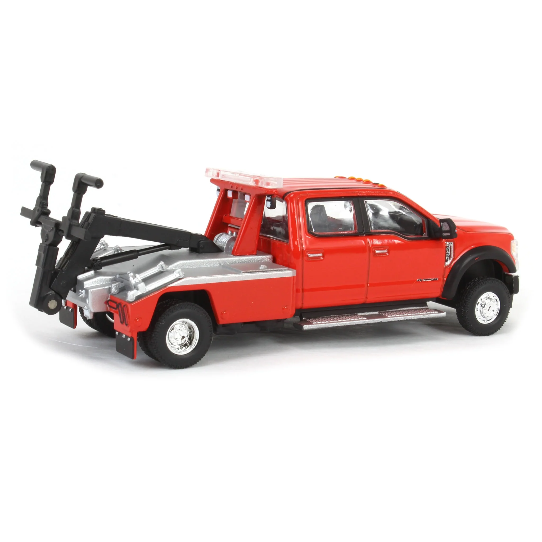 1/64 2020 Ford F-450 Super Duty Dually with Wrecker Bed, Rapid Red, Town & Country Exclusive - Image 3