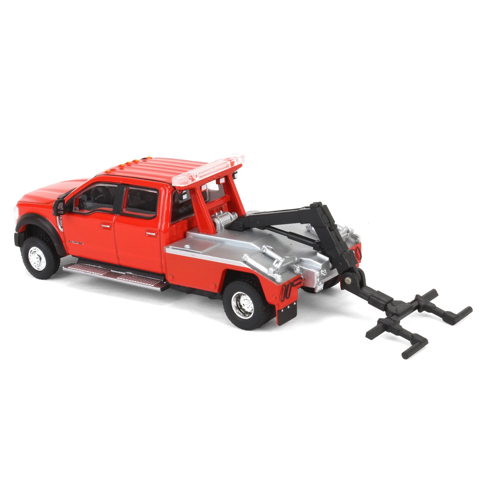 1/64 2020 Ford F-450 Super Duty Dually with Wrecker Bed, Rapid Red, Town & Country Exclusive - Image 4