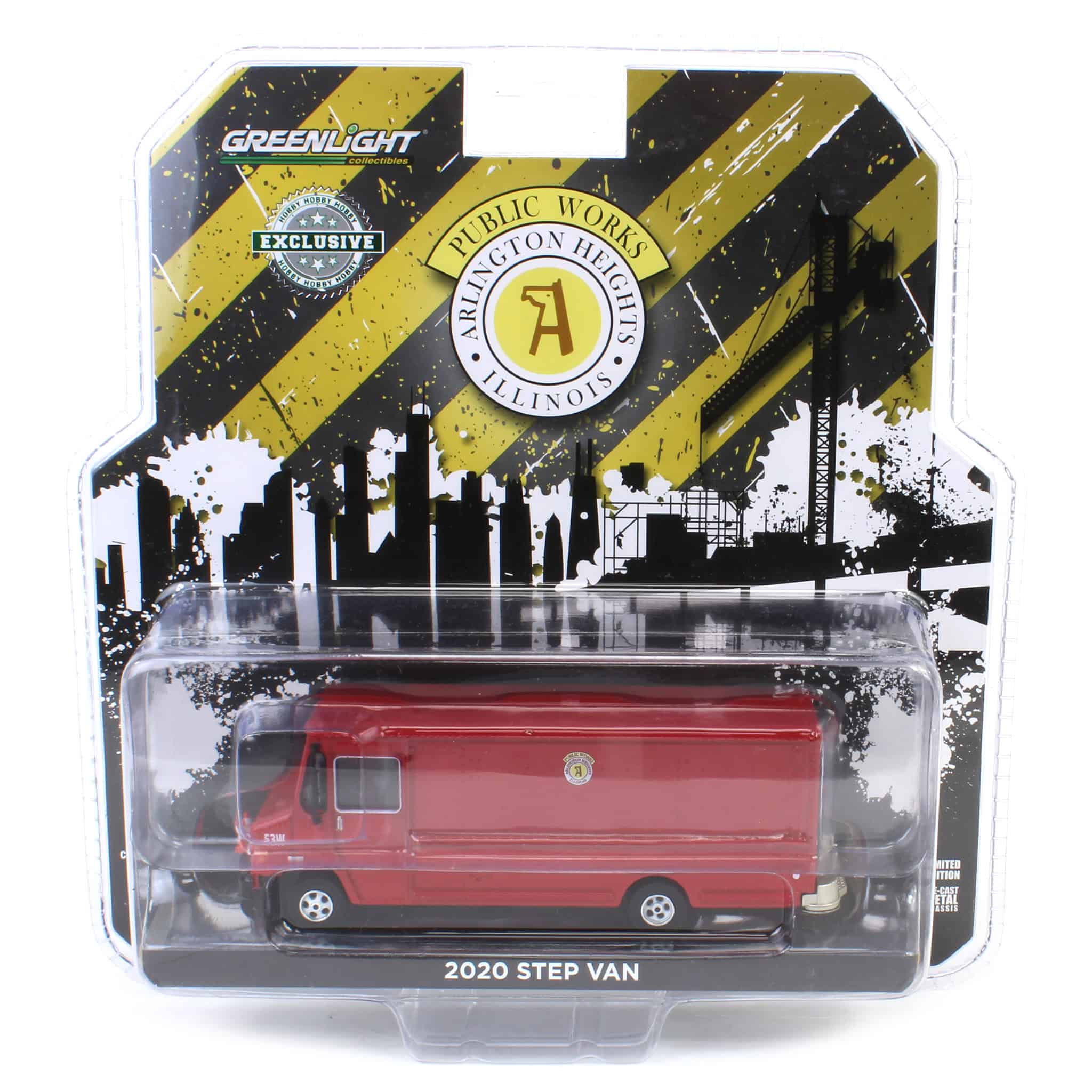 1/64 2020 Step Van with Traffic Cone Mounts, Village of Arlington Heights, Hobby Exclusive - Image 9