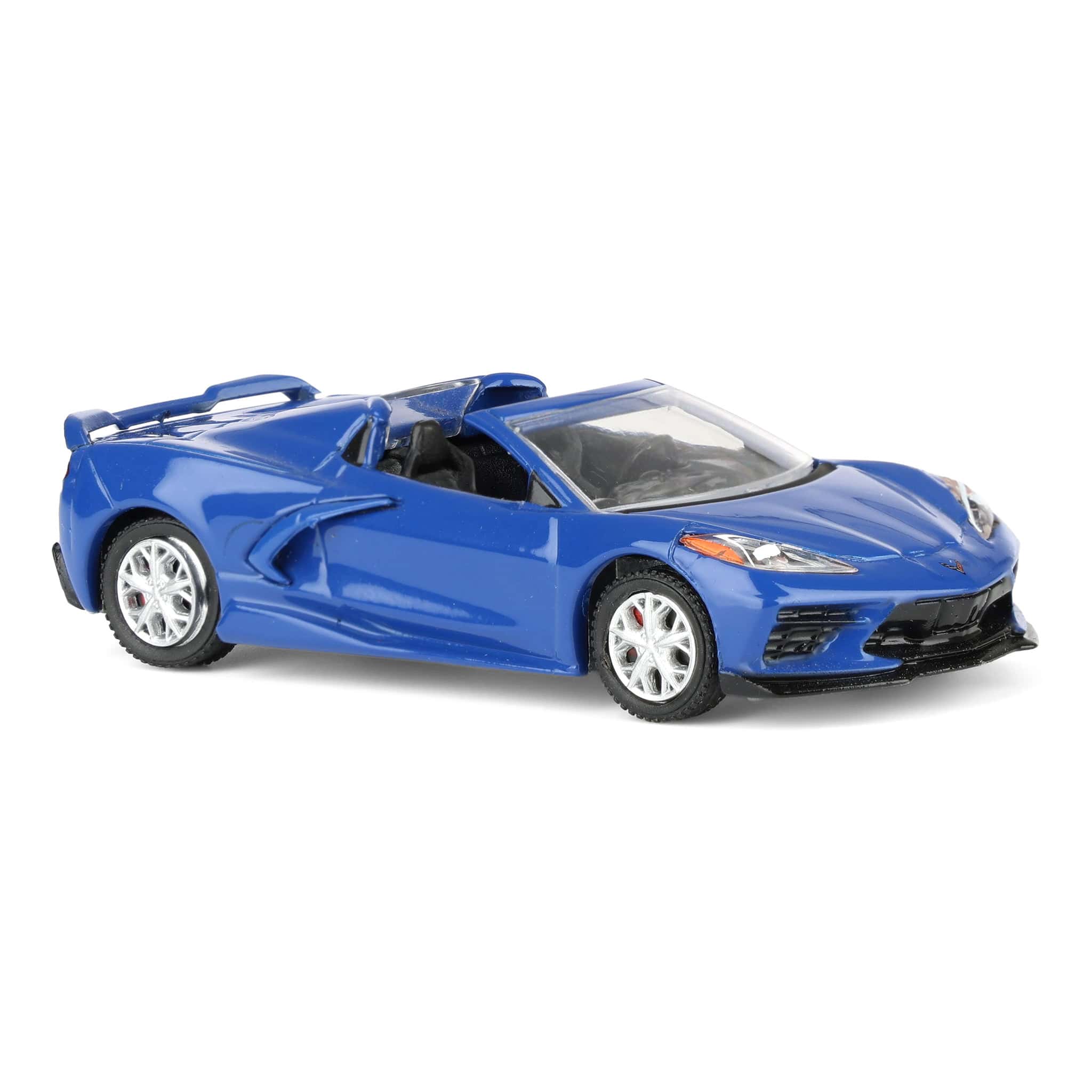 1/64 2021 Corvette Stingray Convertible, Elkhart Lake Blue, GreenLight Muscle Series 30 - Image 2
