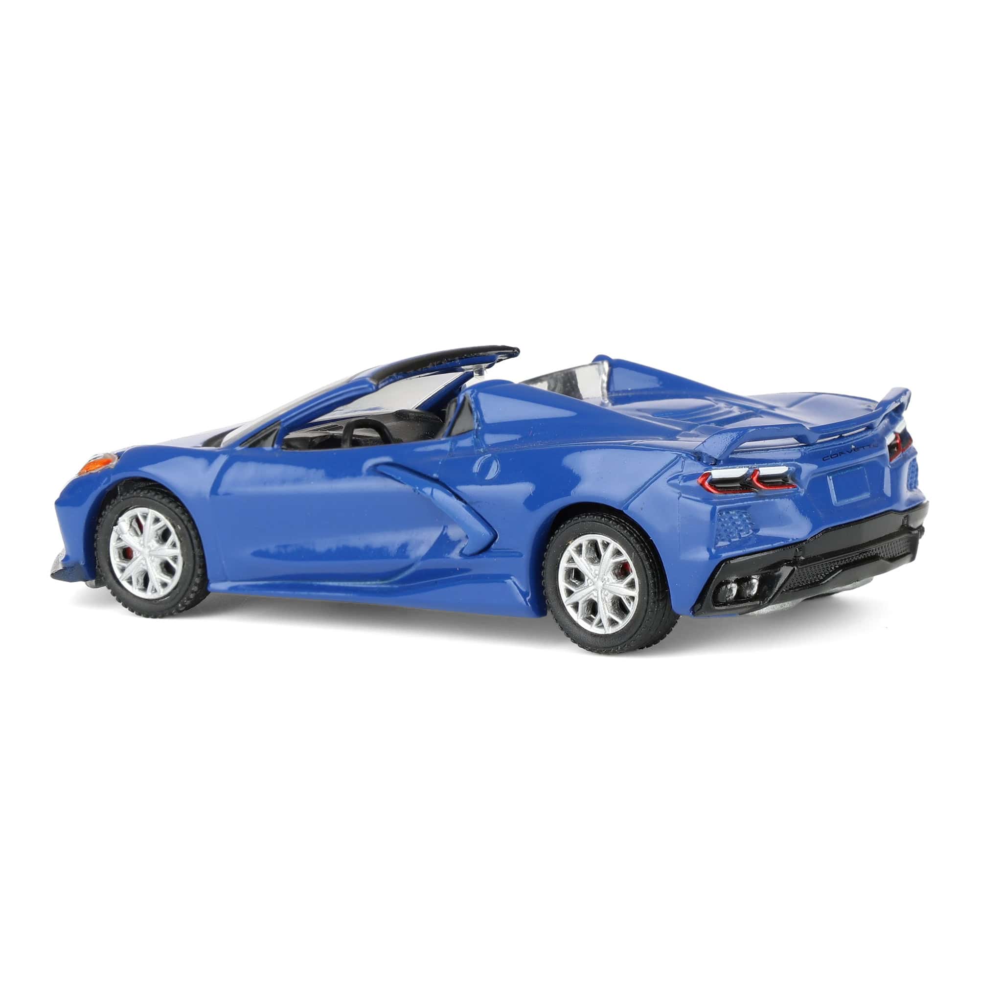 1/64 2021 Corvette Stingray Convertible, Elkhart Lake Blue, GreenLight Muscle Series 30 - Image 4