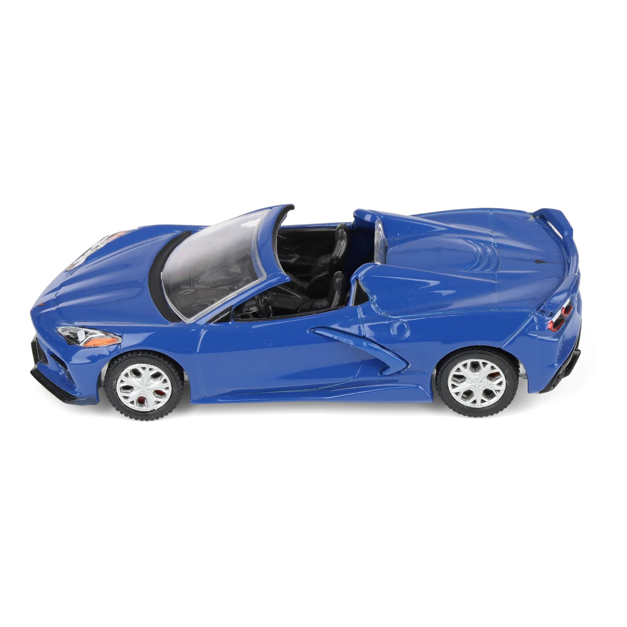 1/64 2021 Corvette Stingray Convertible, Elkhart Lake Blue, GreenLight Muscle Series 30 - Image 5