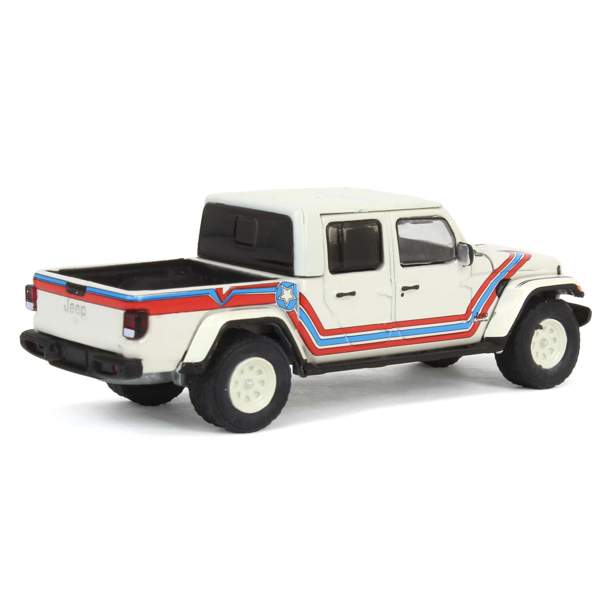 1/64 2021 Jeep Gladiator Super Jeep Tribute, Greenlight Hobby Exclusive - Image 3