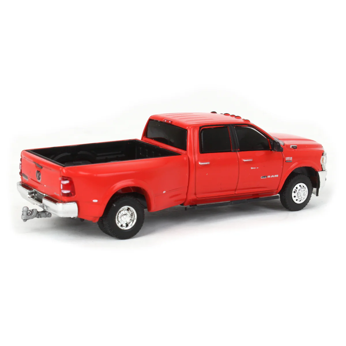 1/64 2021 RAM 3500 Dually Pickup Truck, Longhorn Edition, Flame Red - Image 3