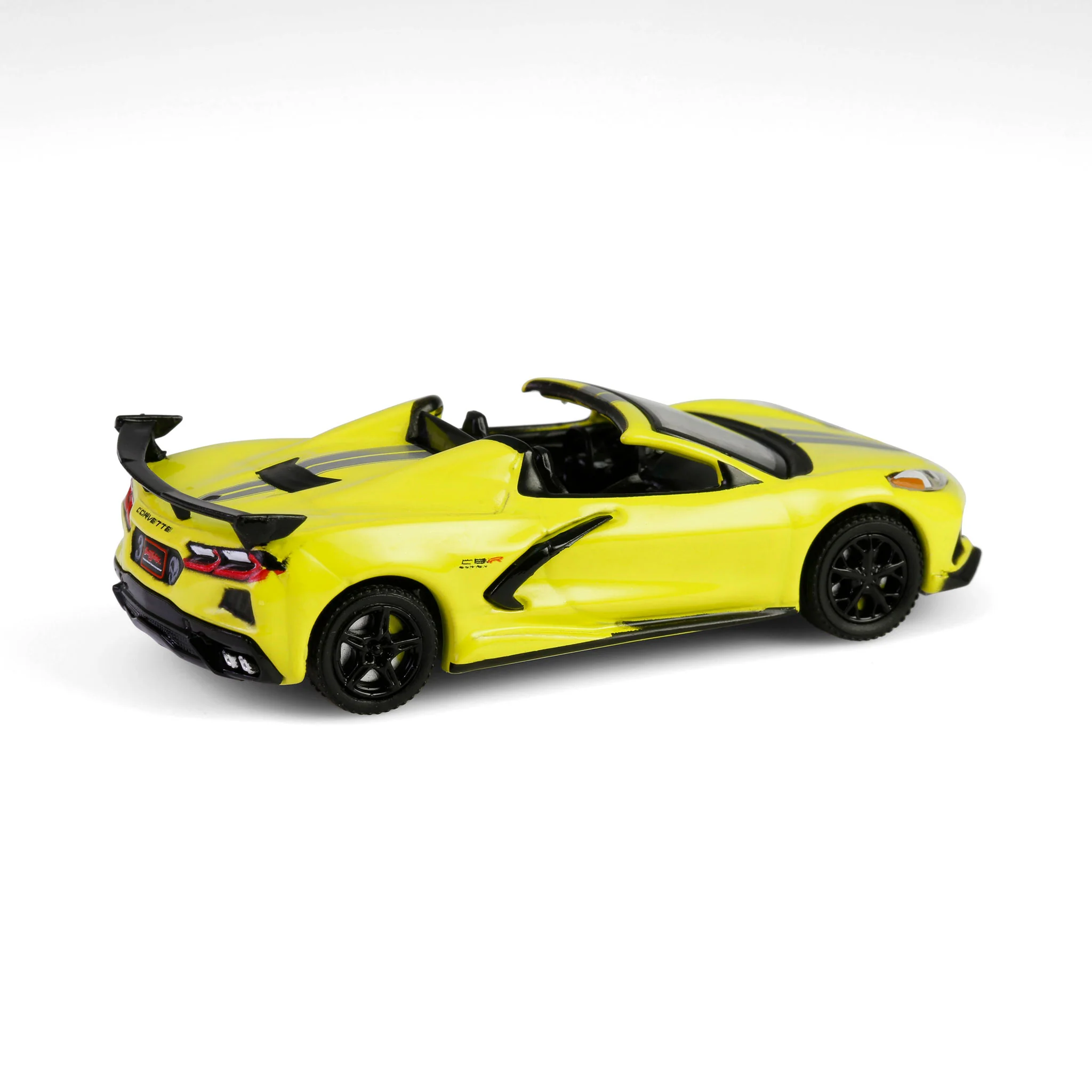 1/64 2022 Chevrolet Corvette C8.R Championship Edition Convertible, Scottsdale 2024, Yellow, Barrett-Jackson Series 15 - Image 3