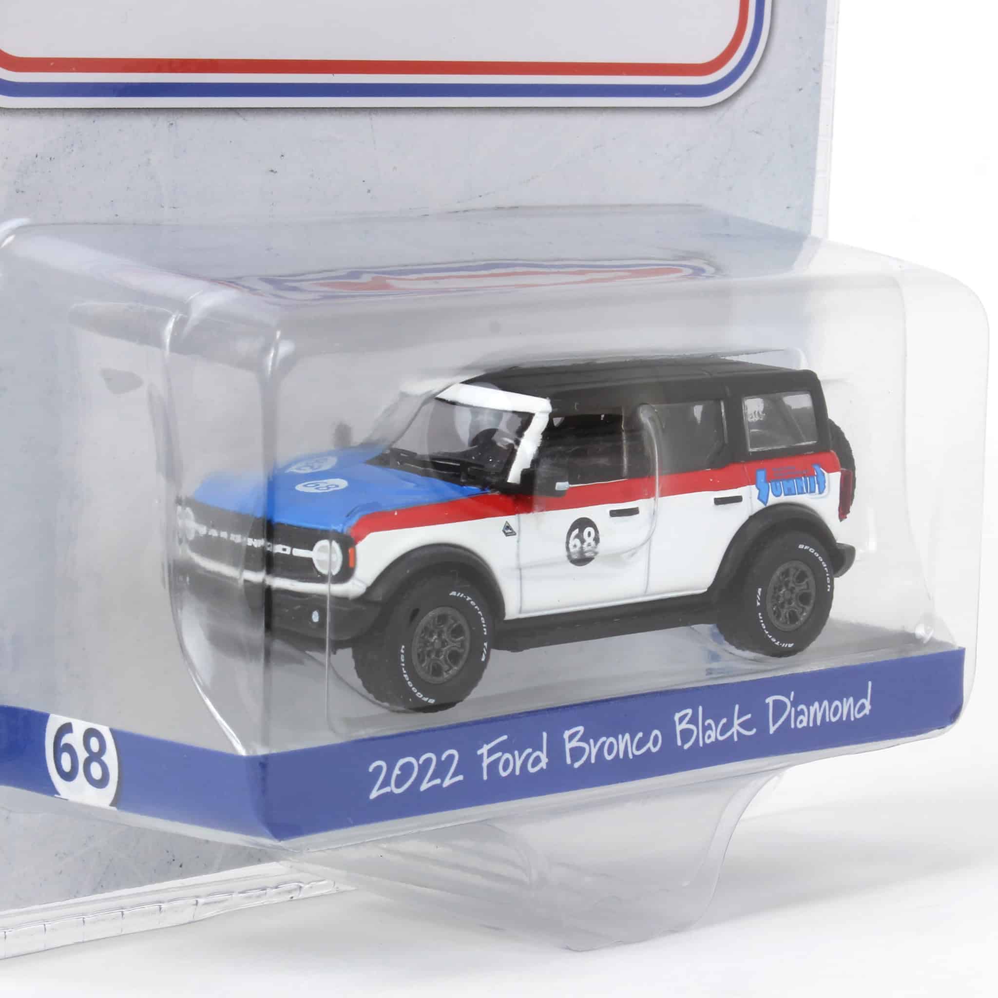 1/64 2022 Ford Bronco Black Diamond, Summit Racing #68, Hobby Exclusive - Image 3