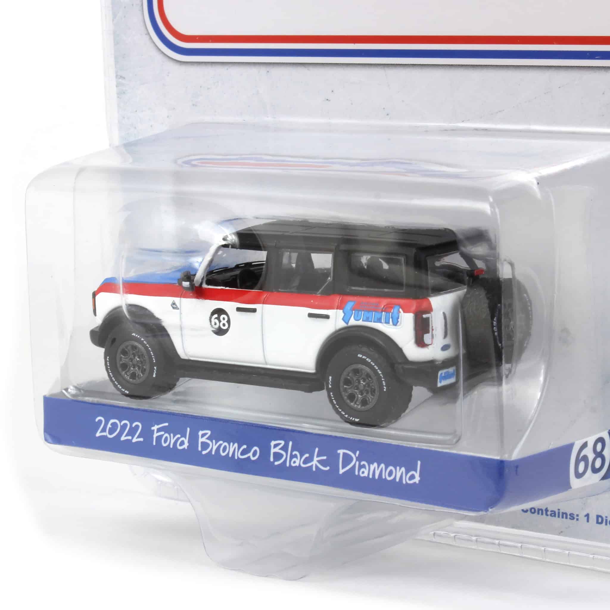 1/64 2022 Ford Bronco Black Diamond, Summit Racing #68, Hobby Exclusive - Image 4