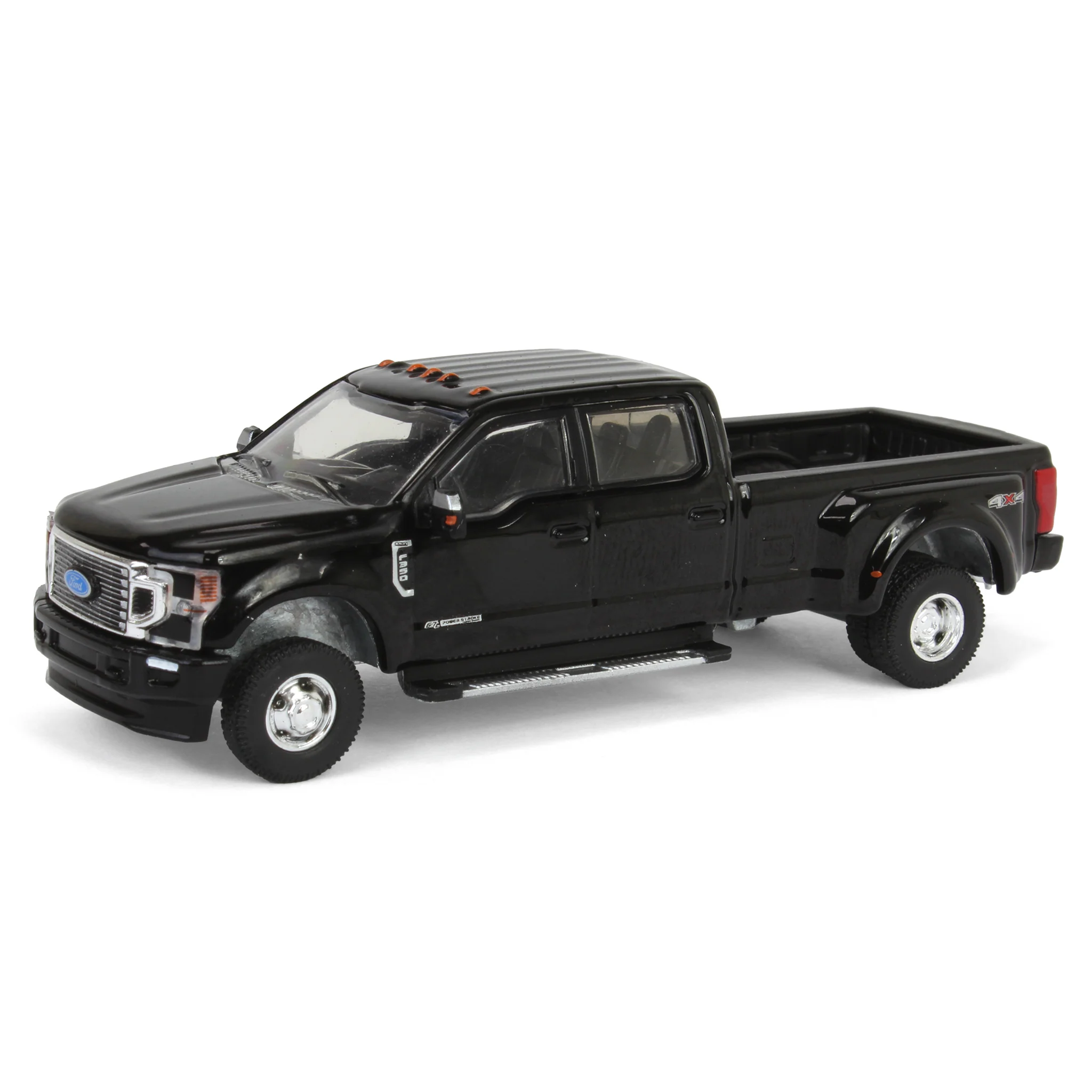 1/64 2022 Ford F-350 Platinum, Metallic Black, Surplus Goodies Exclusive