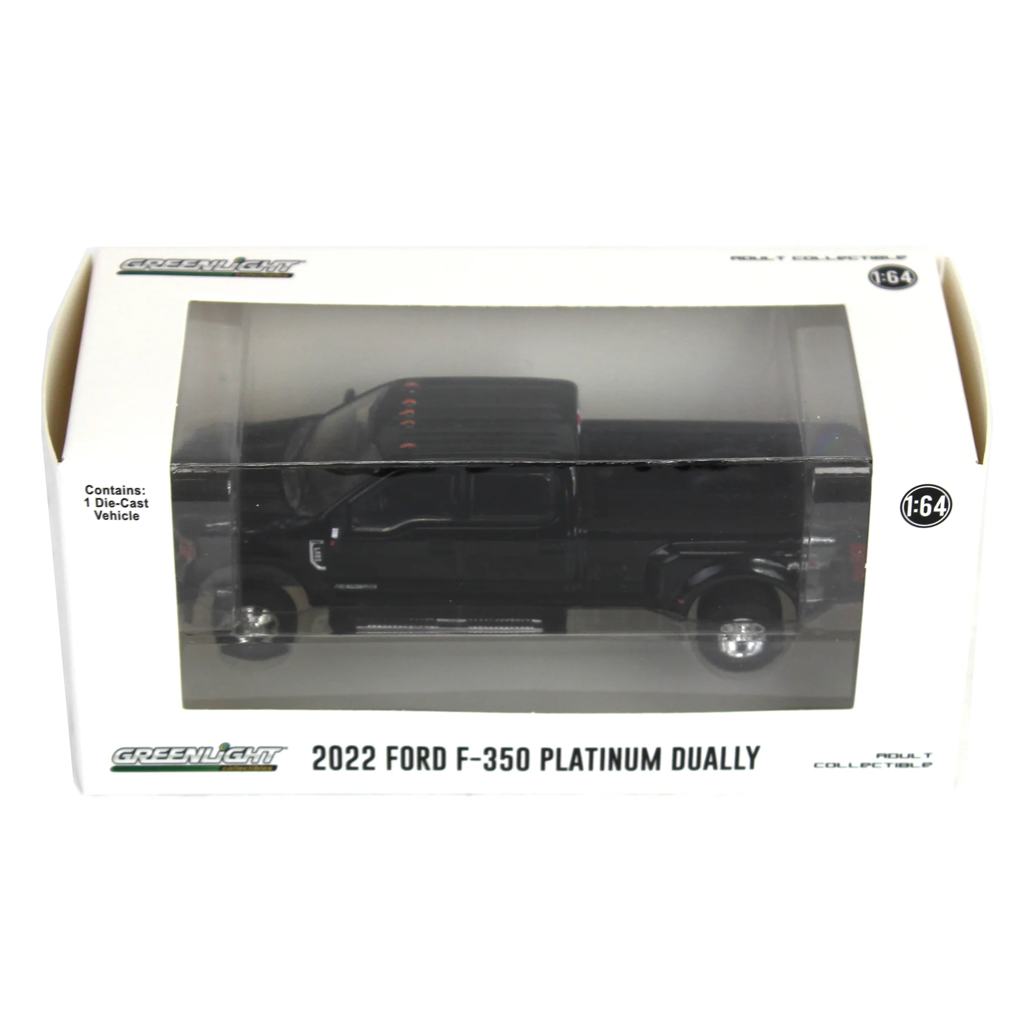 1/64 2022 Ford F-350 Platinum, Metallic Black, Surplus Goodies Exclusive - Image 5