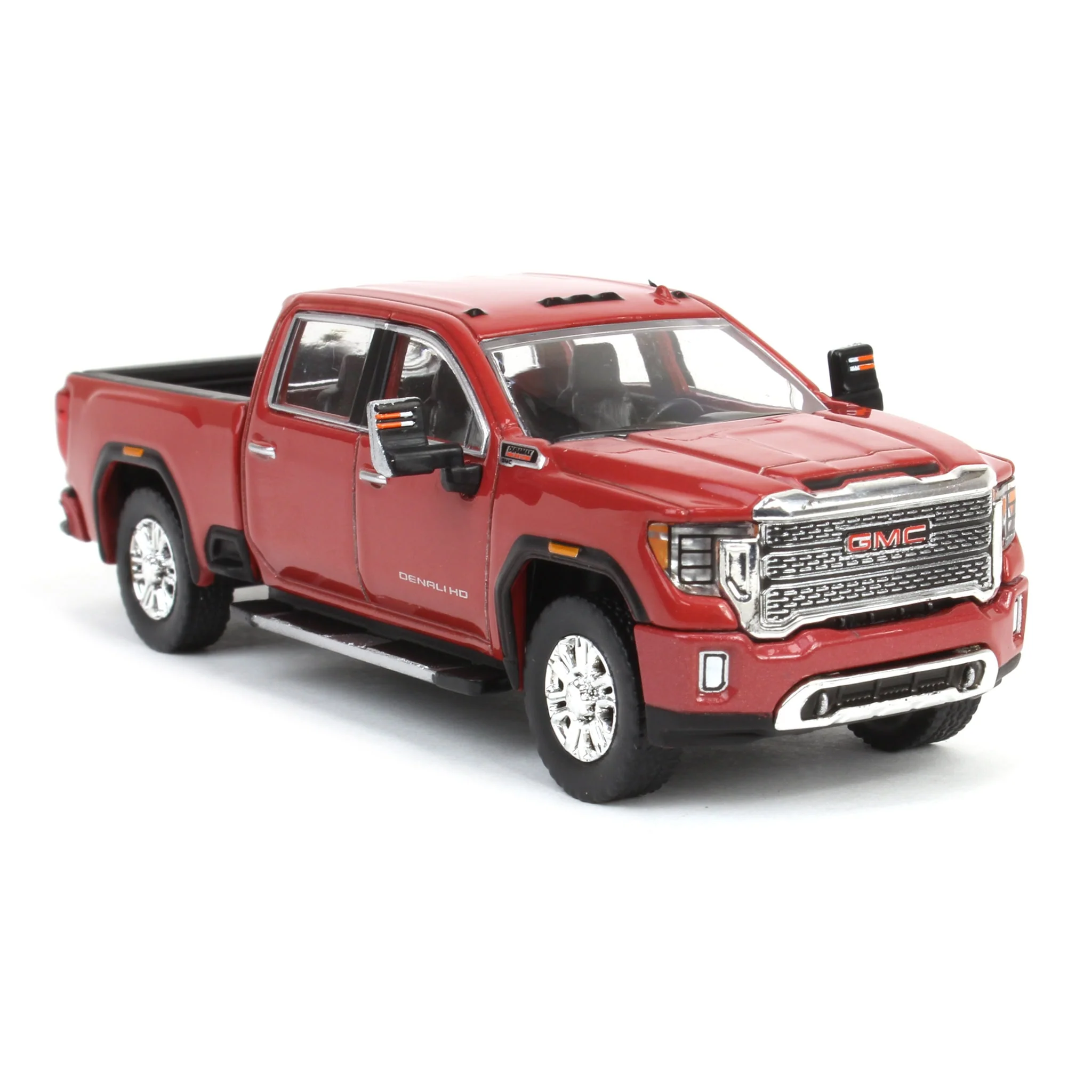 1/64 2022 GMC Sierra 2500 Denali, Cayenne Red, Karson Diecast Exclusive - Image 2