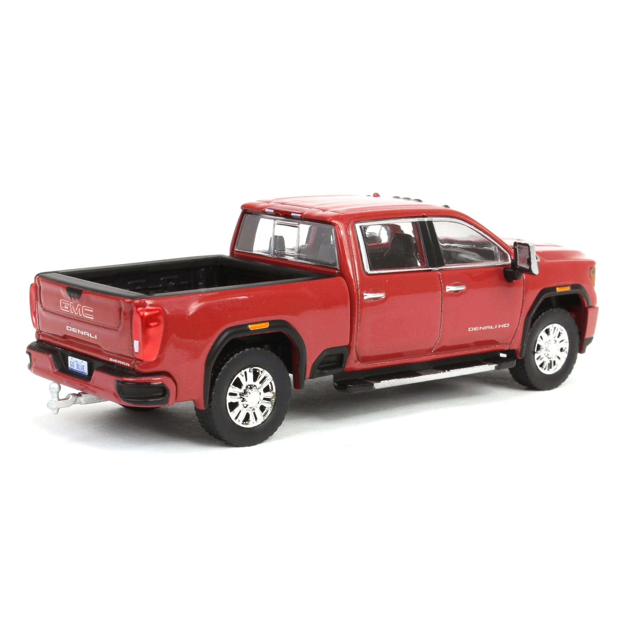 1/64 2022 GMC Sierra 2500 Denali, Cayenne Red, Karson Diecast Exclusive - Image 3