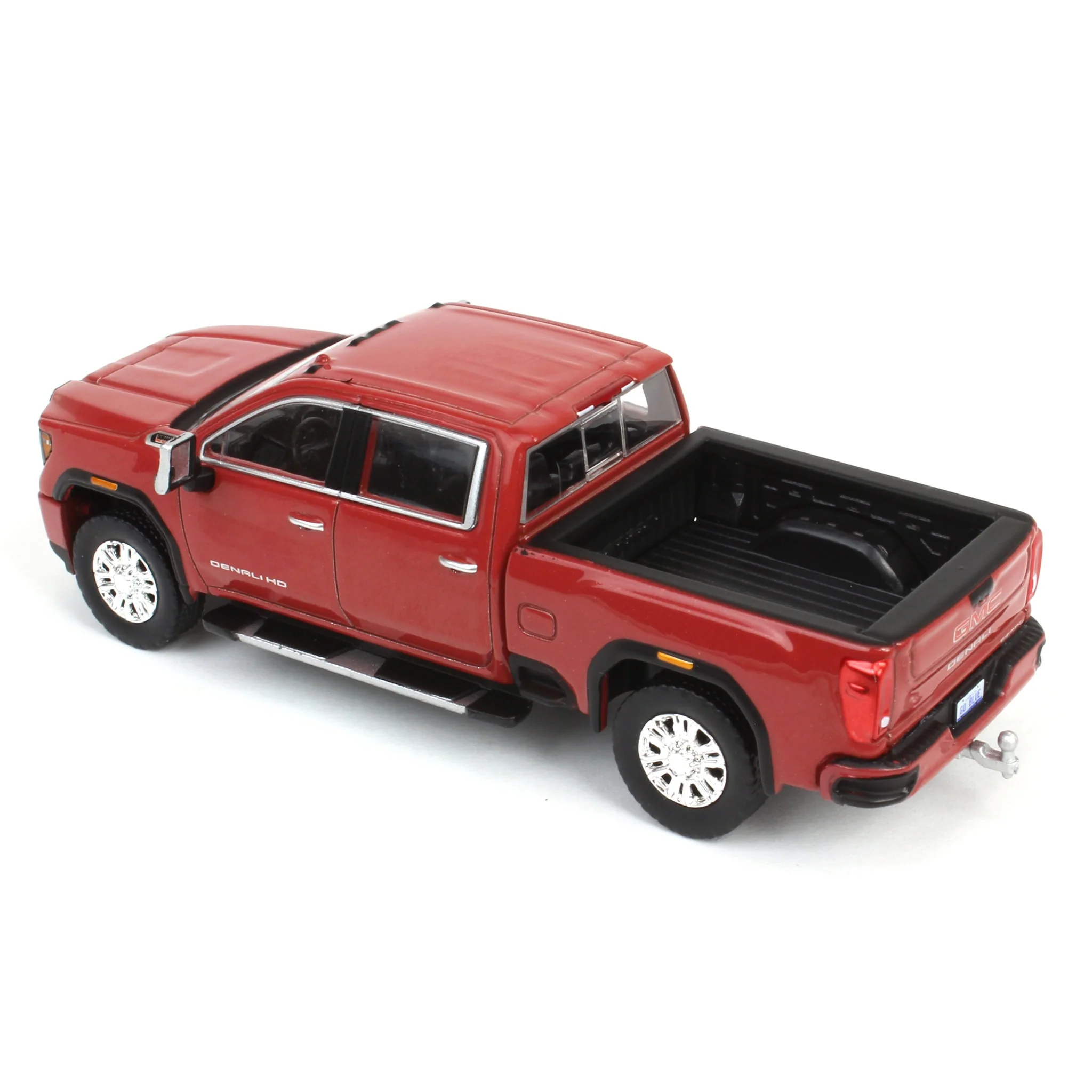 1/64 2022 GMC Sierra 2500 Denali, Cayenne Red, Karson Diecast Exclusive - Image 4