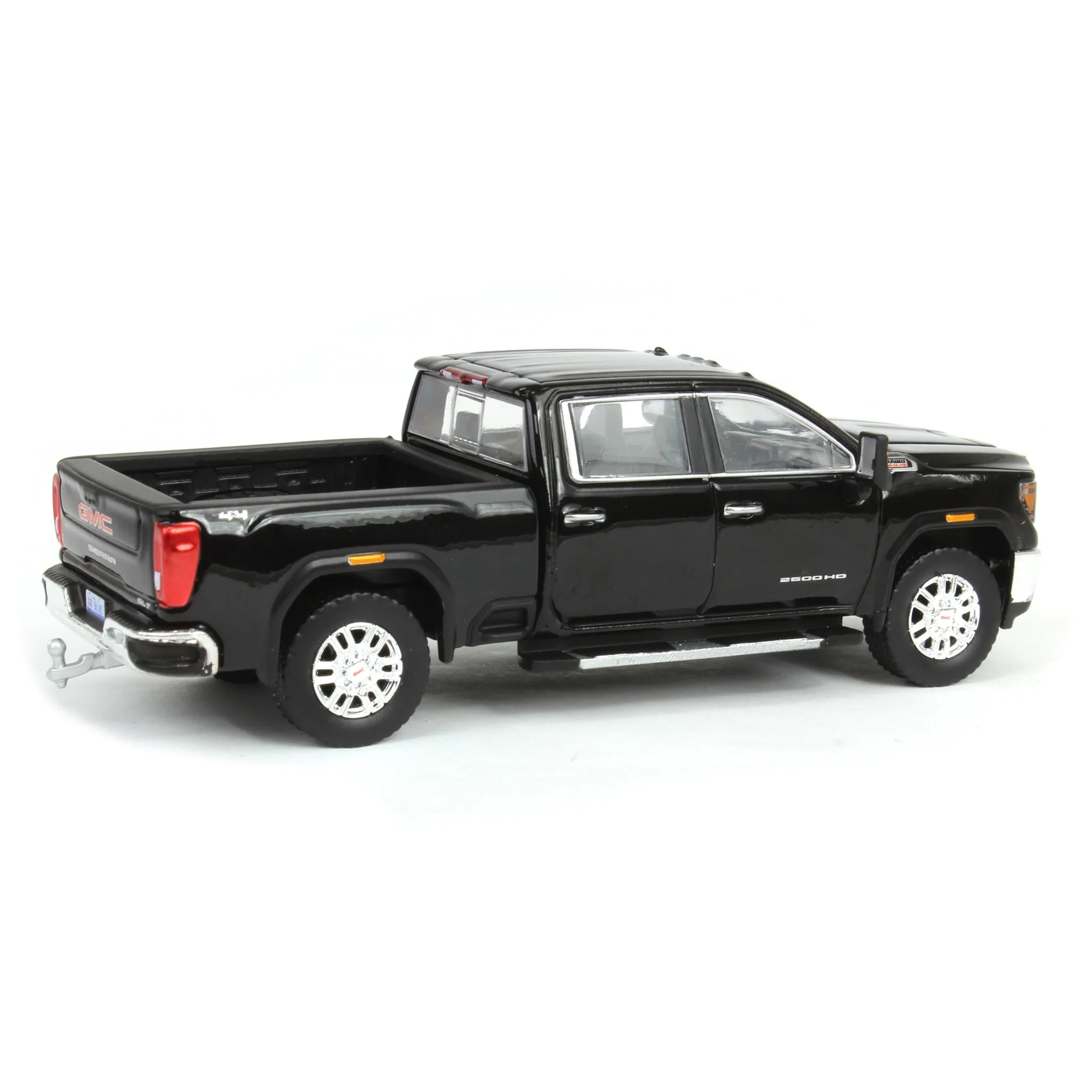 1/64 2022 GMC Sierra 2500HD SLT, Ebony Twilight Metallic, Karson Diecast Exclusive - Image 3